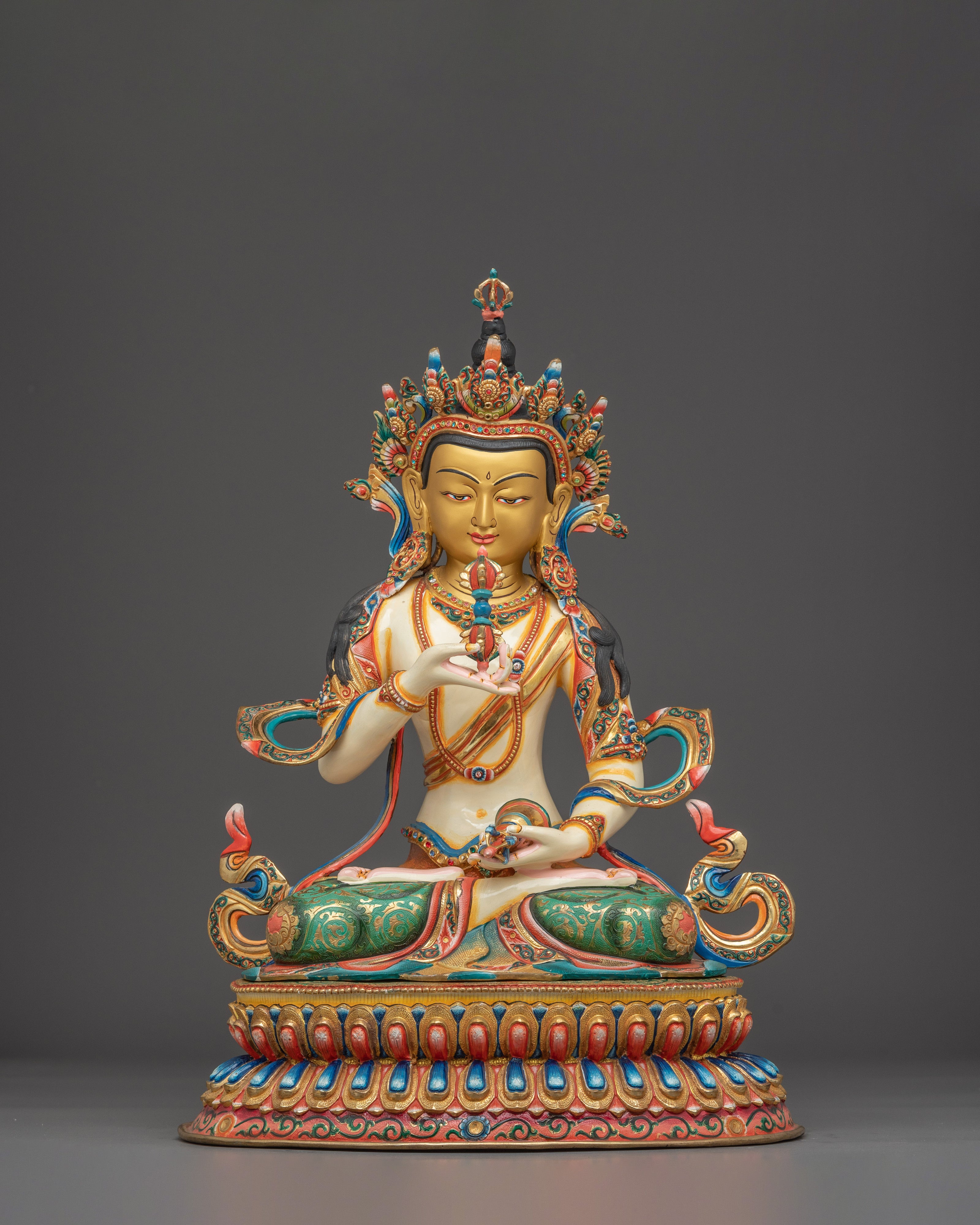 Vajrasattva Statue: Buddhist Purification Bodhisattva 