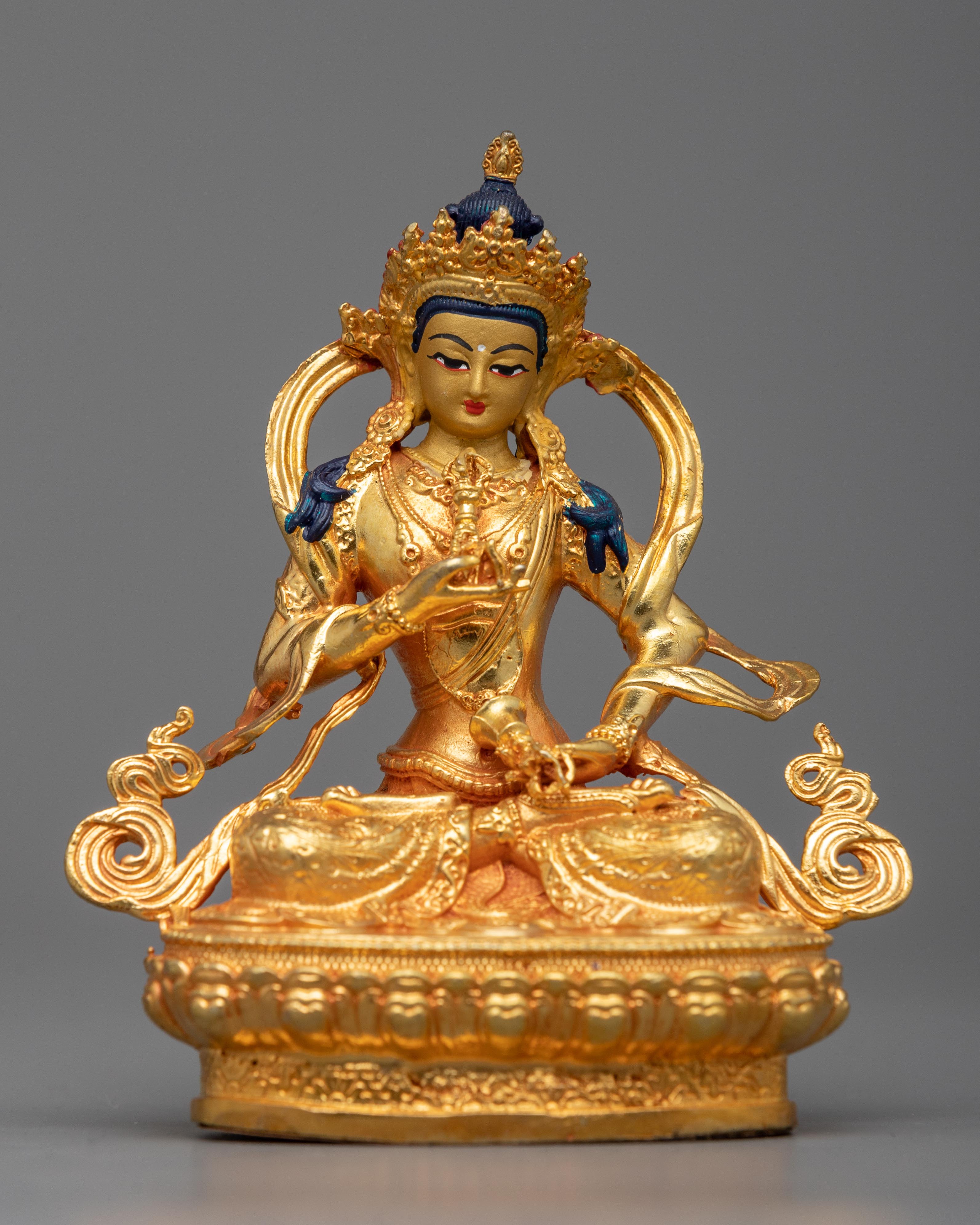 Electroplated Vajrasattva Statue