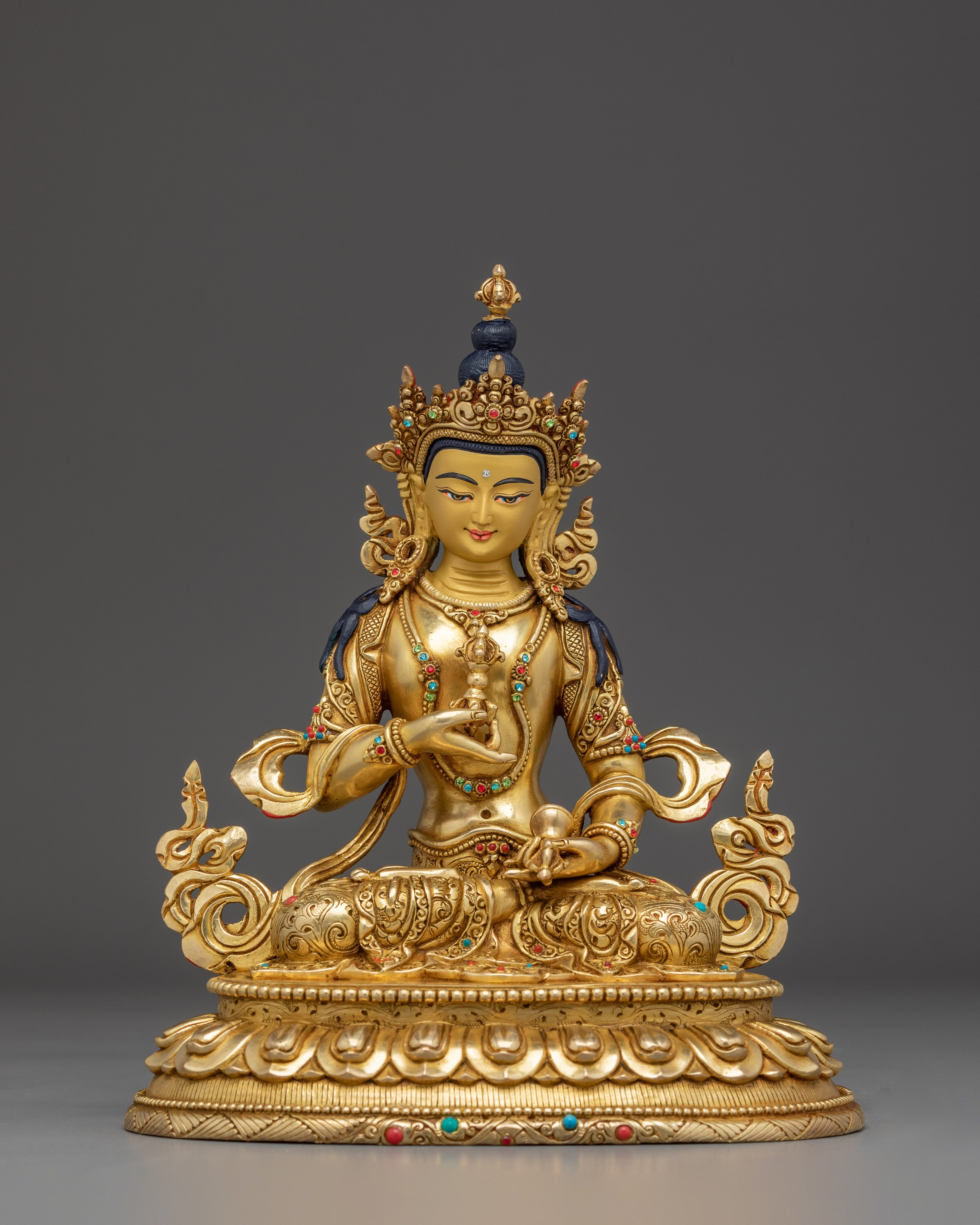 Vajrasattva Statue: Tibetan Purification Deity 