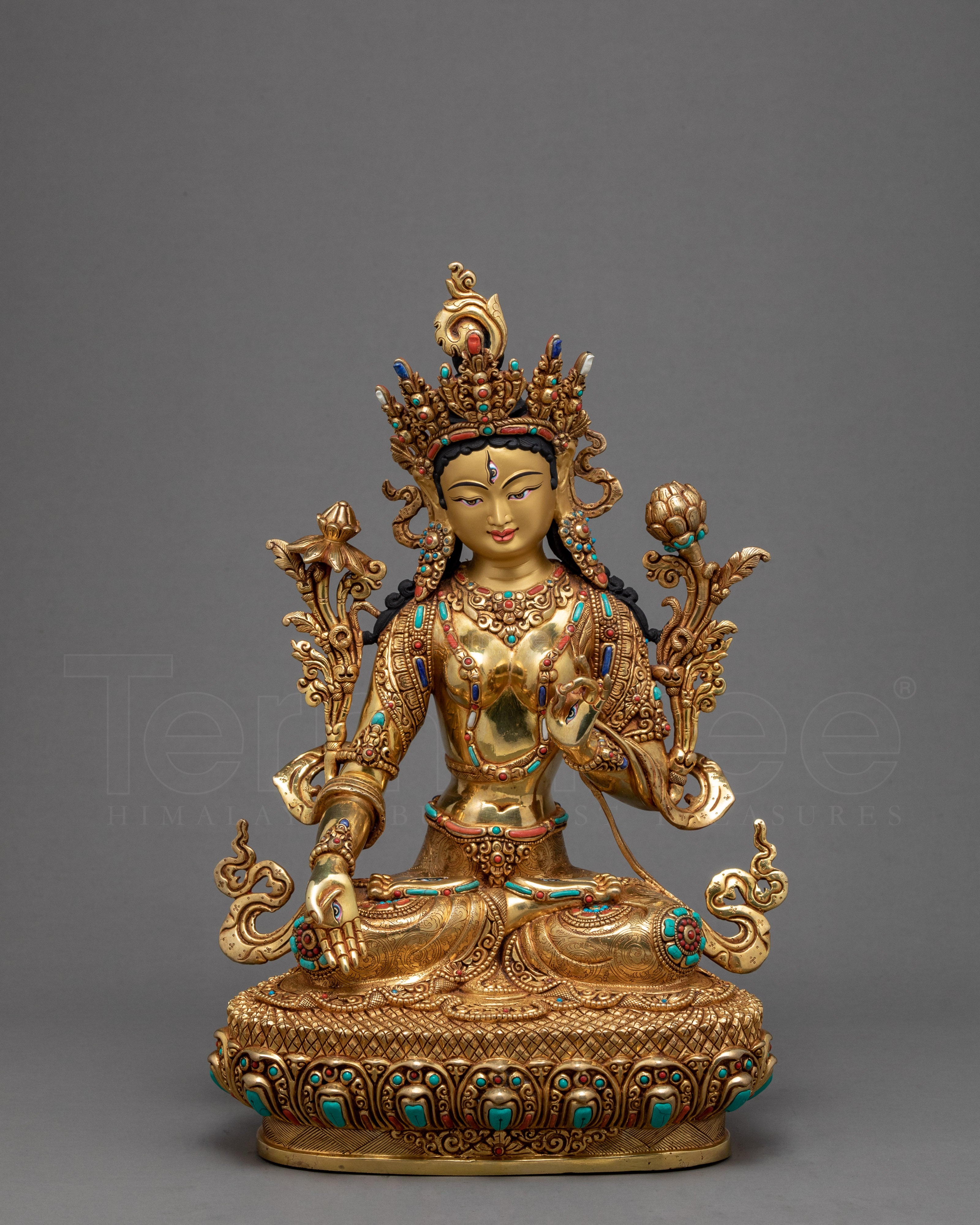 The White Tara Statue | Buddhist Deity Of Long Life And Good Health