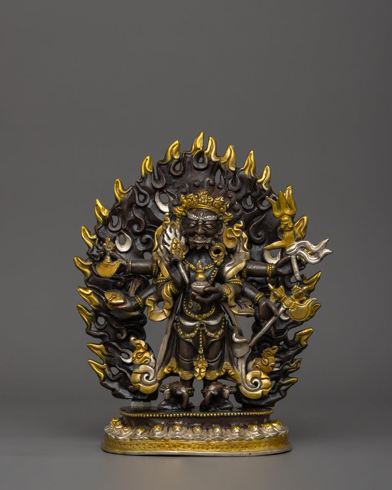 white-mahakala-handmade-statue