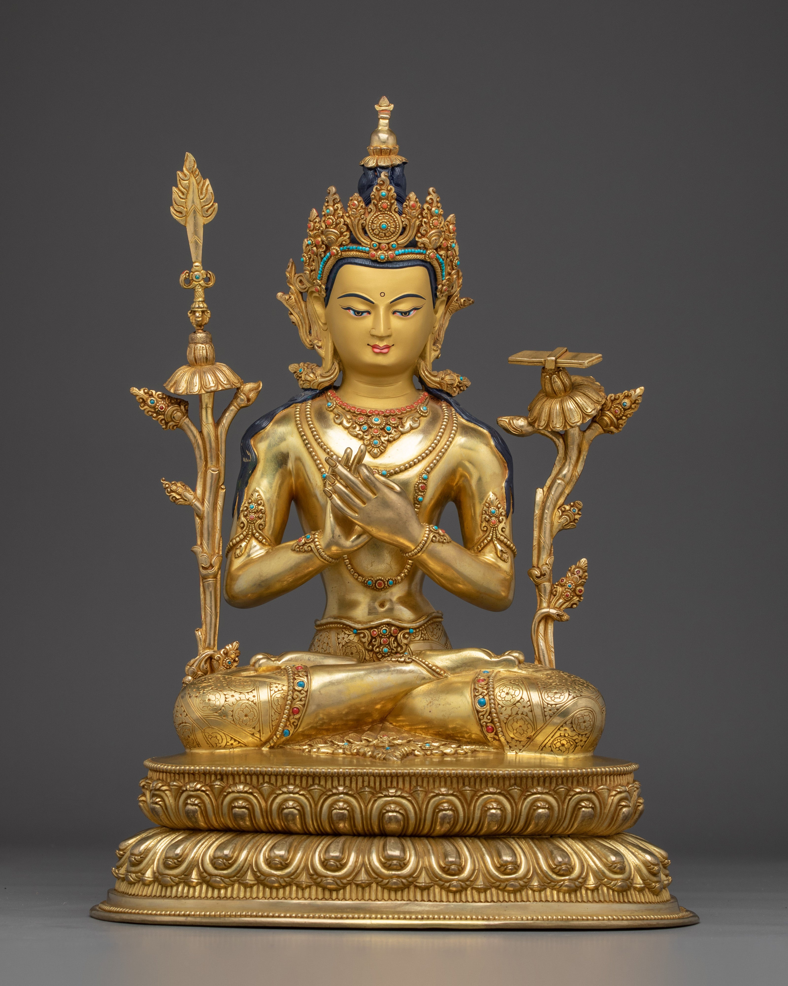 sacred-white-manjushri-sculpture