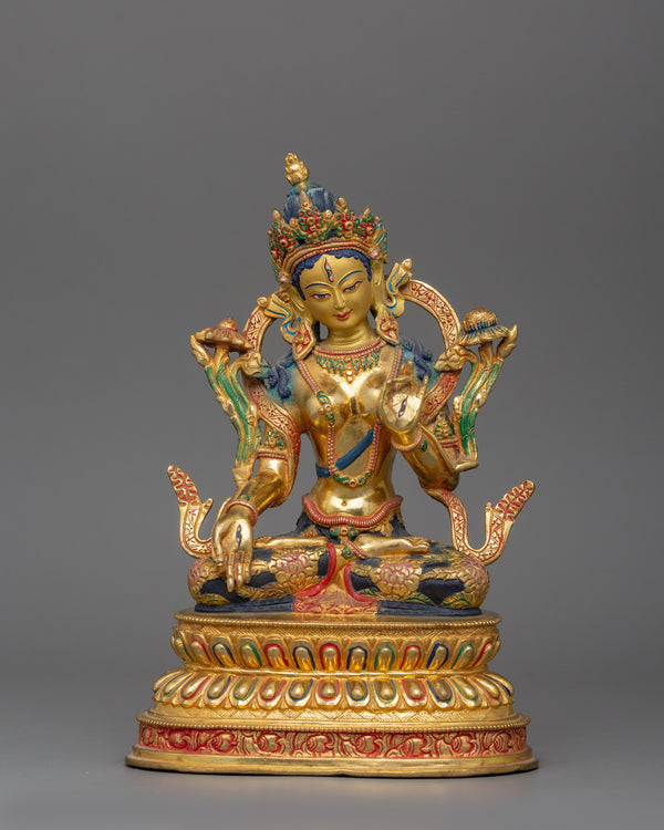 figurine-of-seven-eyes-deity-white-tara