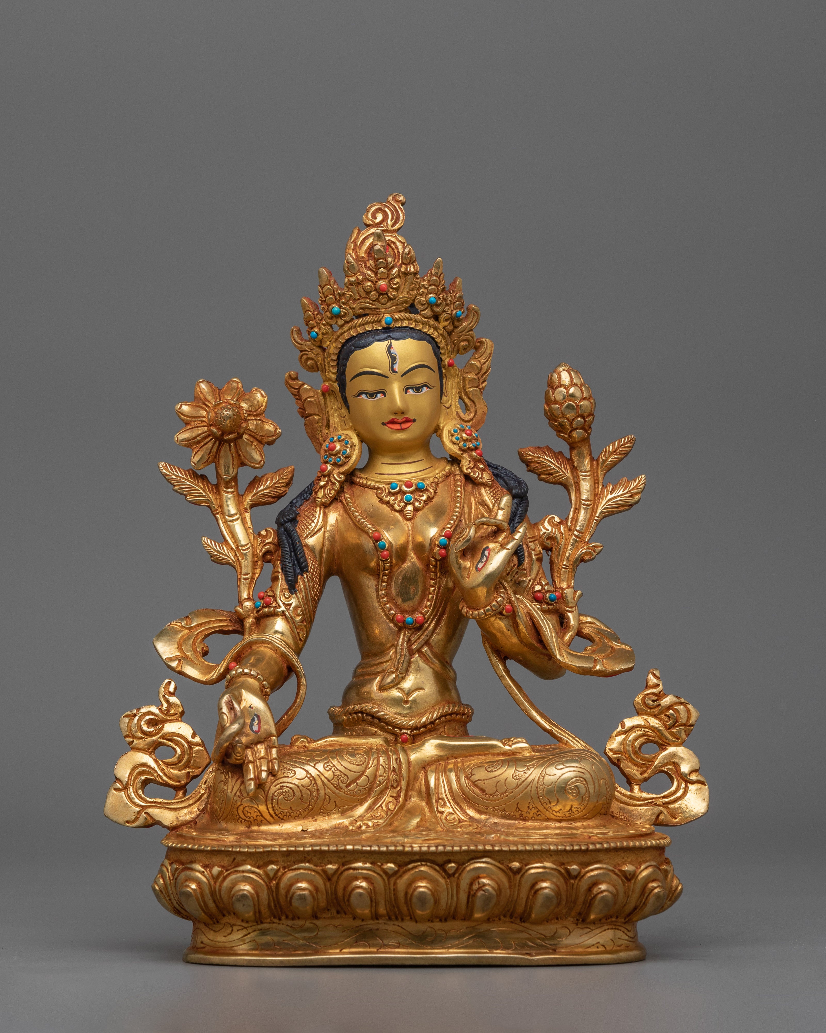 7 Eyes Beautiful Goddess White Tara 