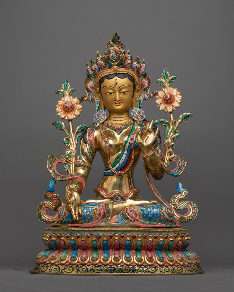 Divine white-tara