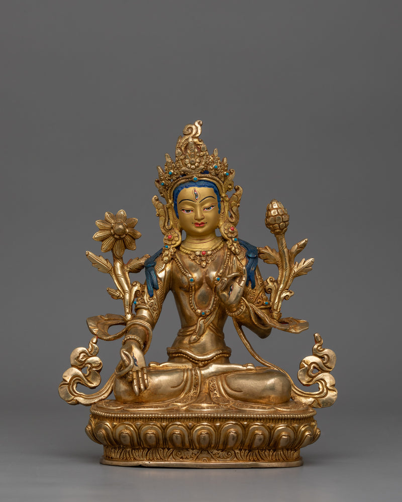 Beautiful Goddess 7 Eyes  White Tara 