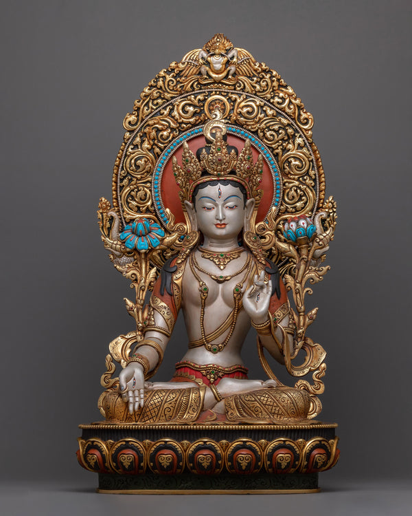 white-tara-bodhisattva-sculpture