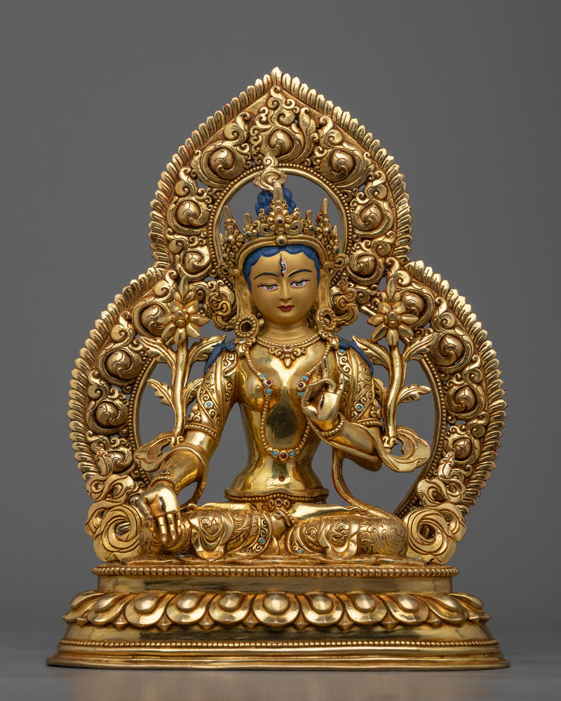 gold-gilded-white-tara