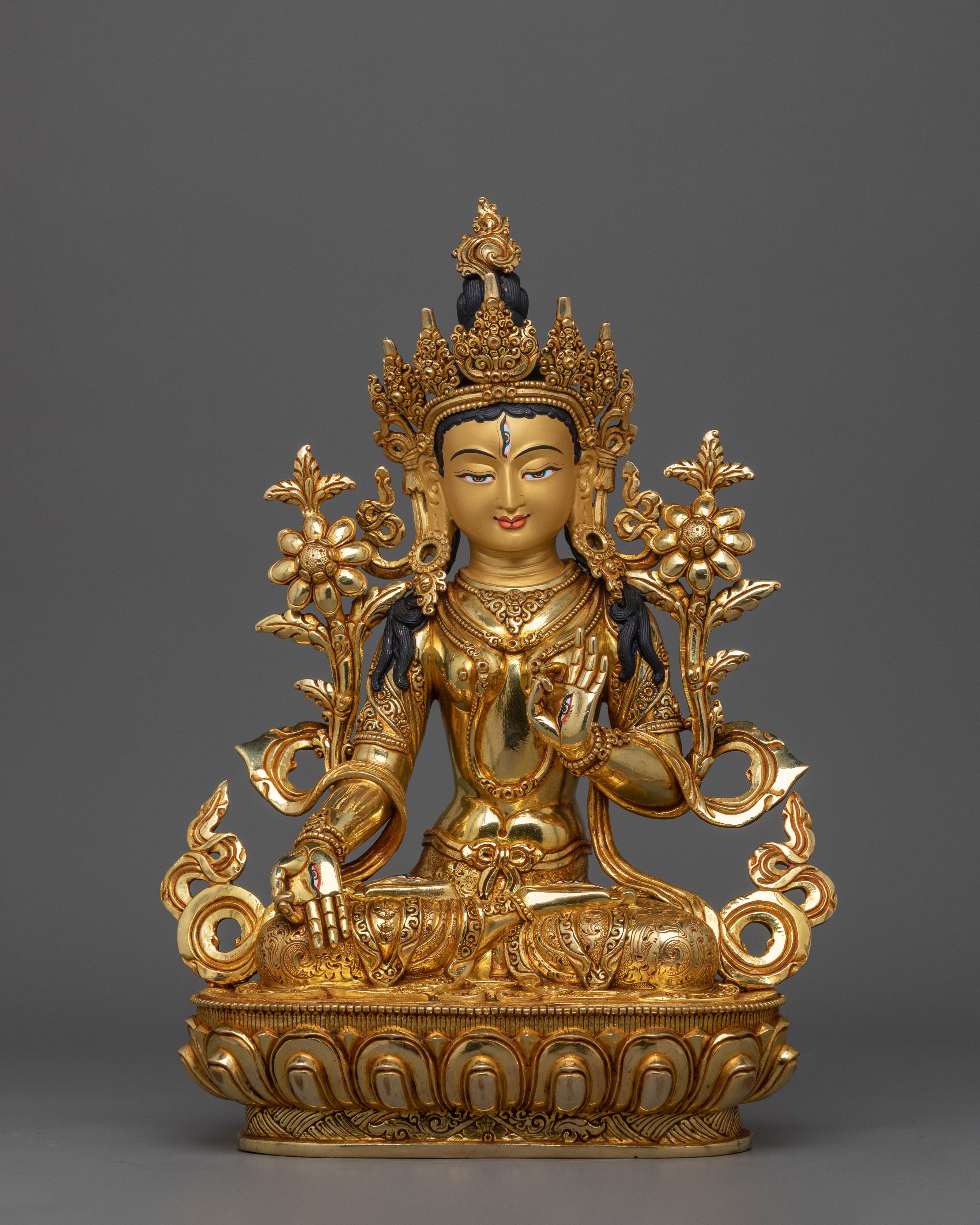 Beautiful Goddess White Tara