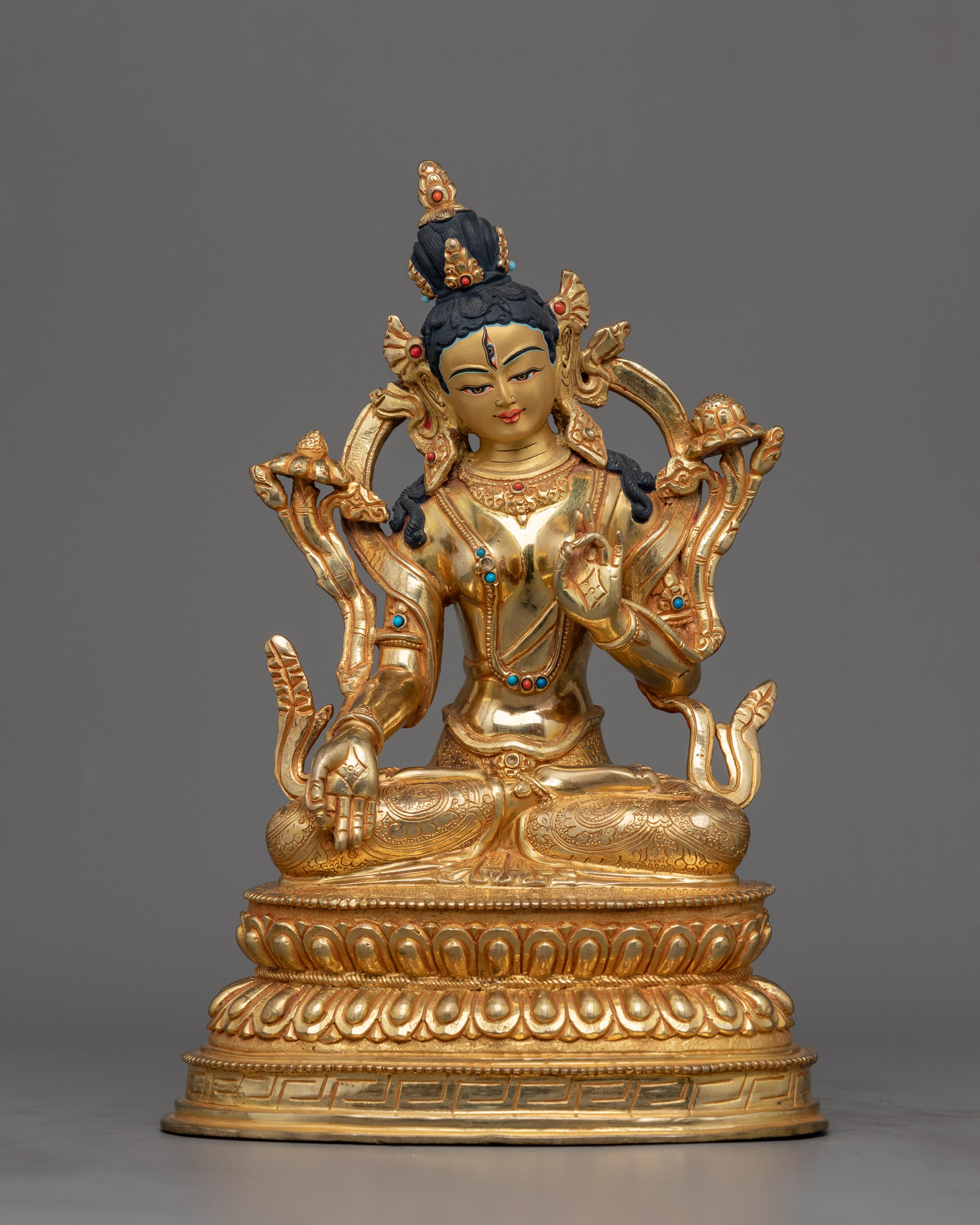 White Tara Ma Statue