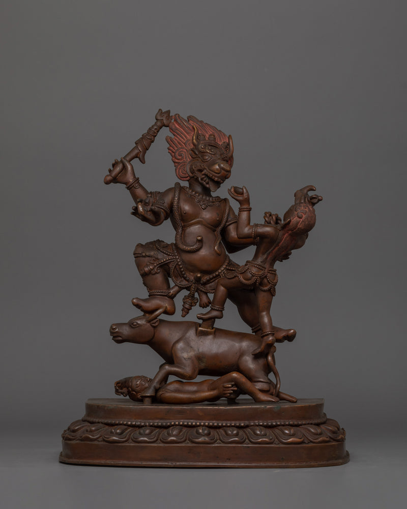 Yamantaka with consort | Powerful Union