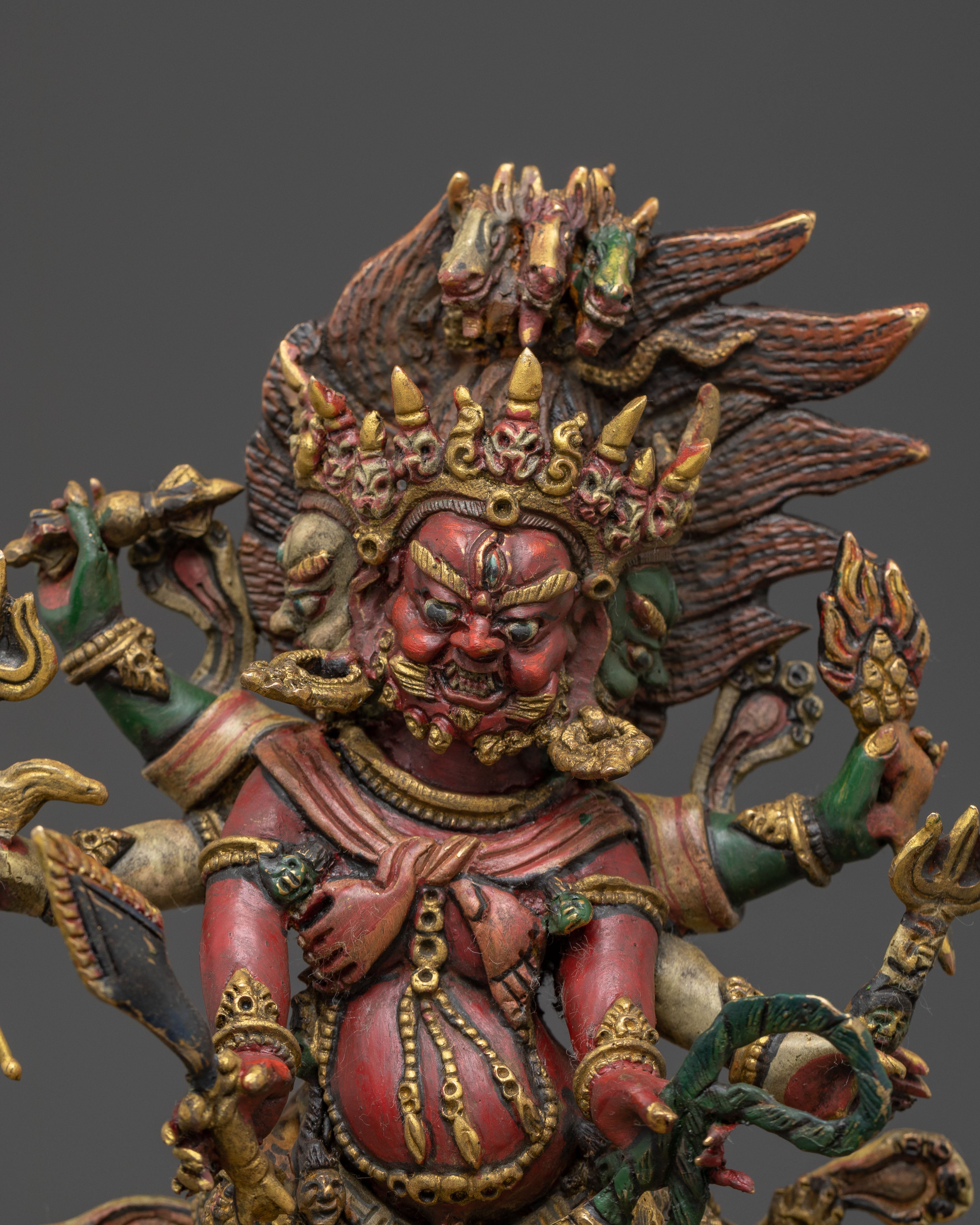 Statue of Hayagriva: Eliminator of Delusion | Tantric Protector Deity