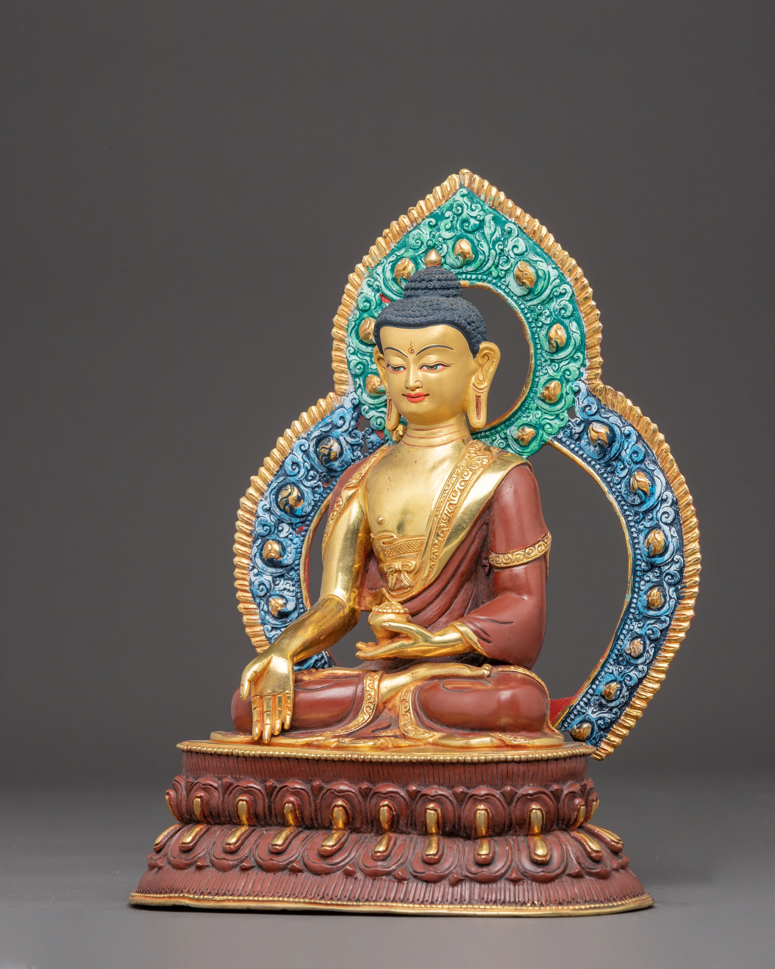 Ratnasambhava Dhayni Buddha Artwork | Meditation Altar Decor