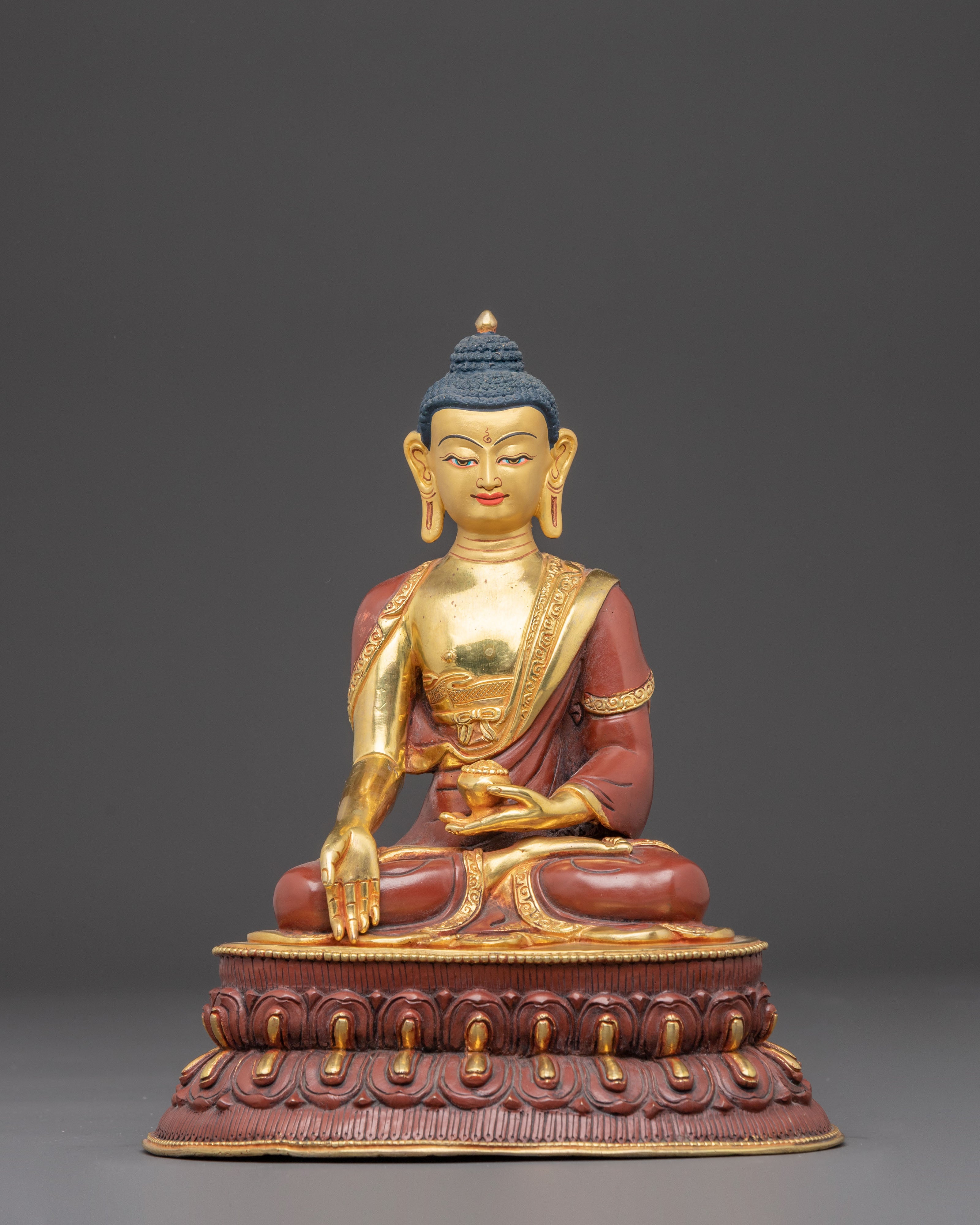 Ratnasambhava Dhayni Buddha Artwork | Meditation Altar Decor