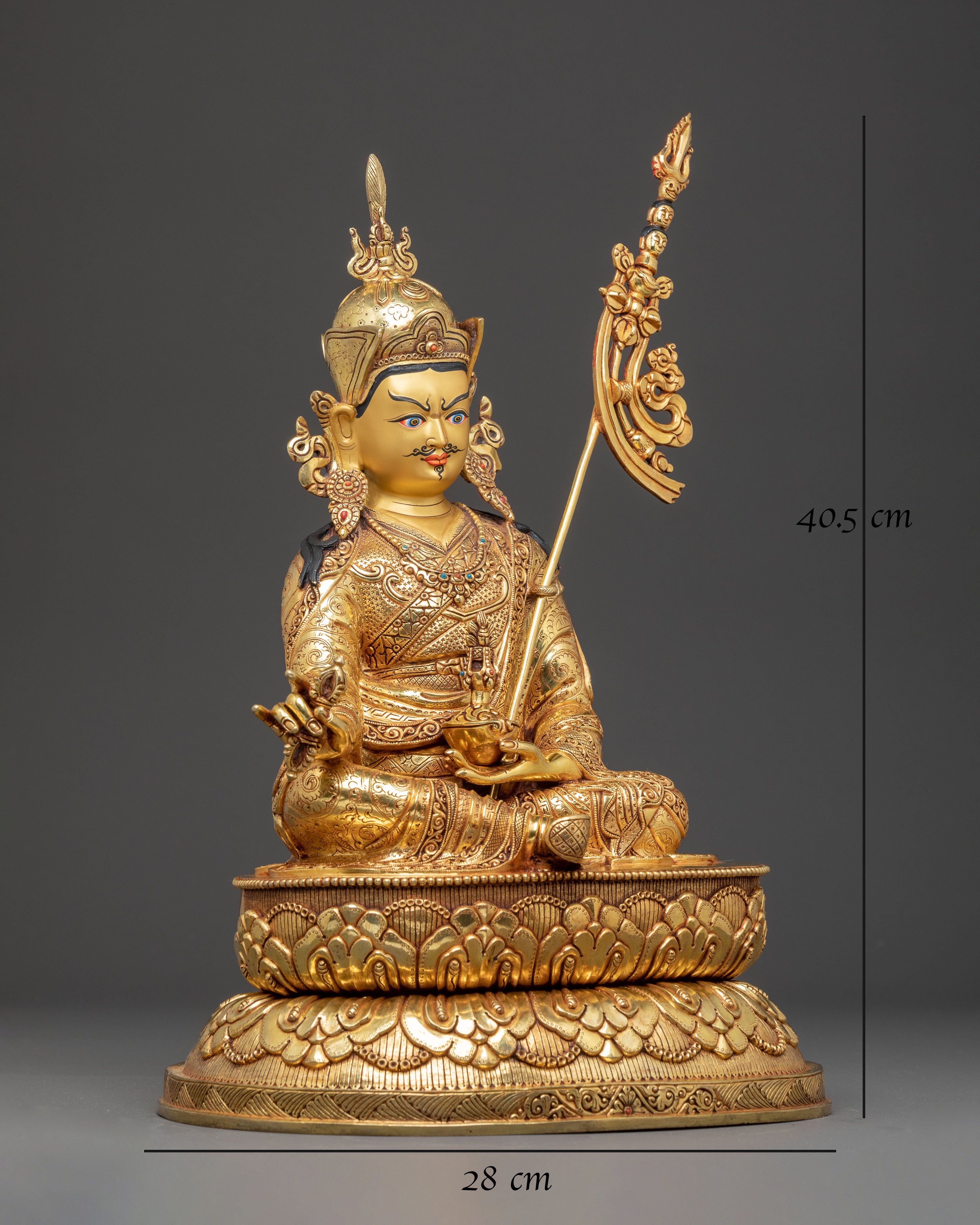 Sacred Statue of Guru Padmasambhava 