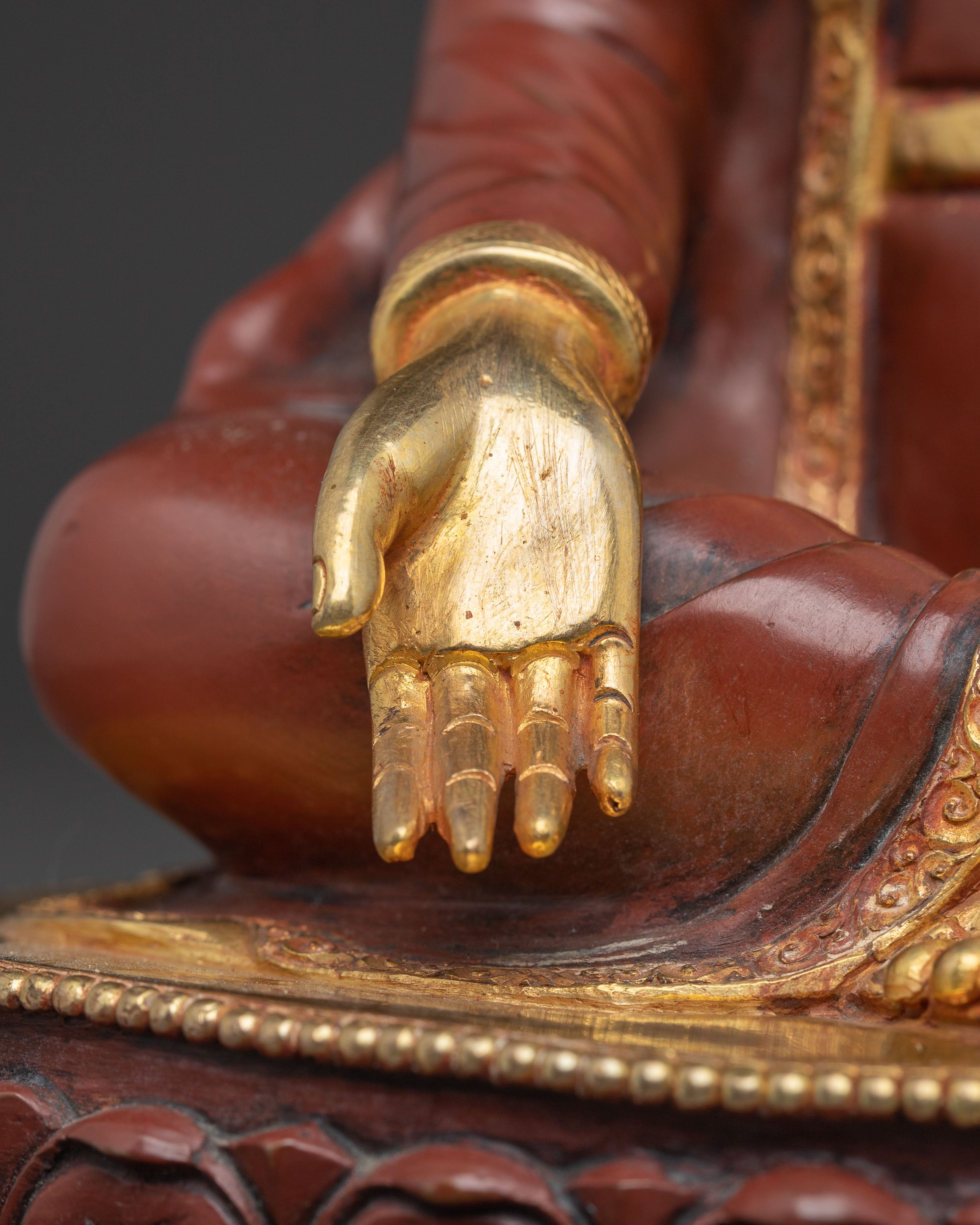 Revered Sakya Masters Statue Set | Traditional Himalayan Art