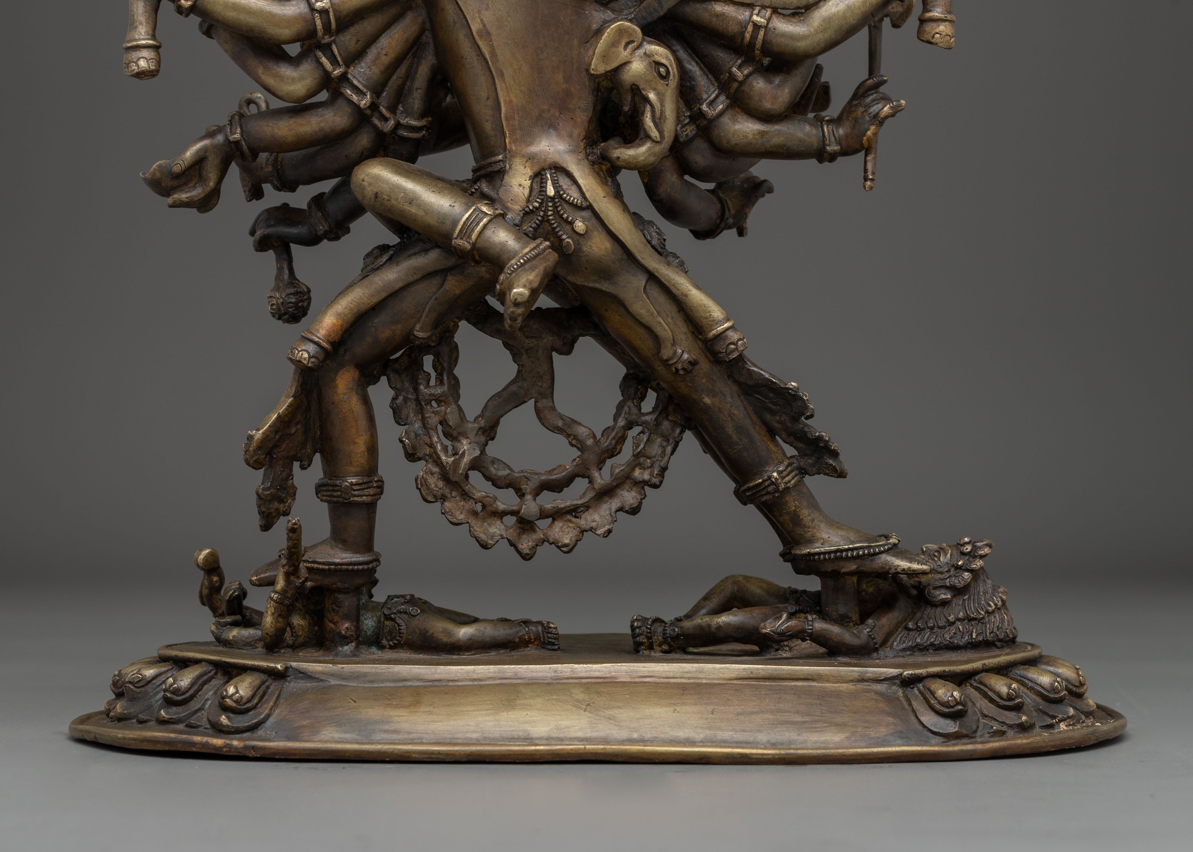 Handcrafted Buddhist Tantric Deity Chakrasambhara