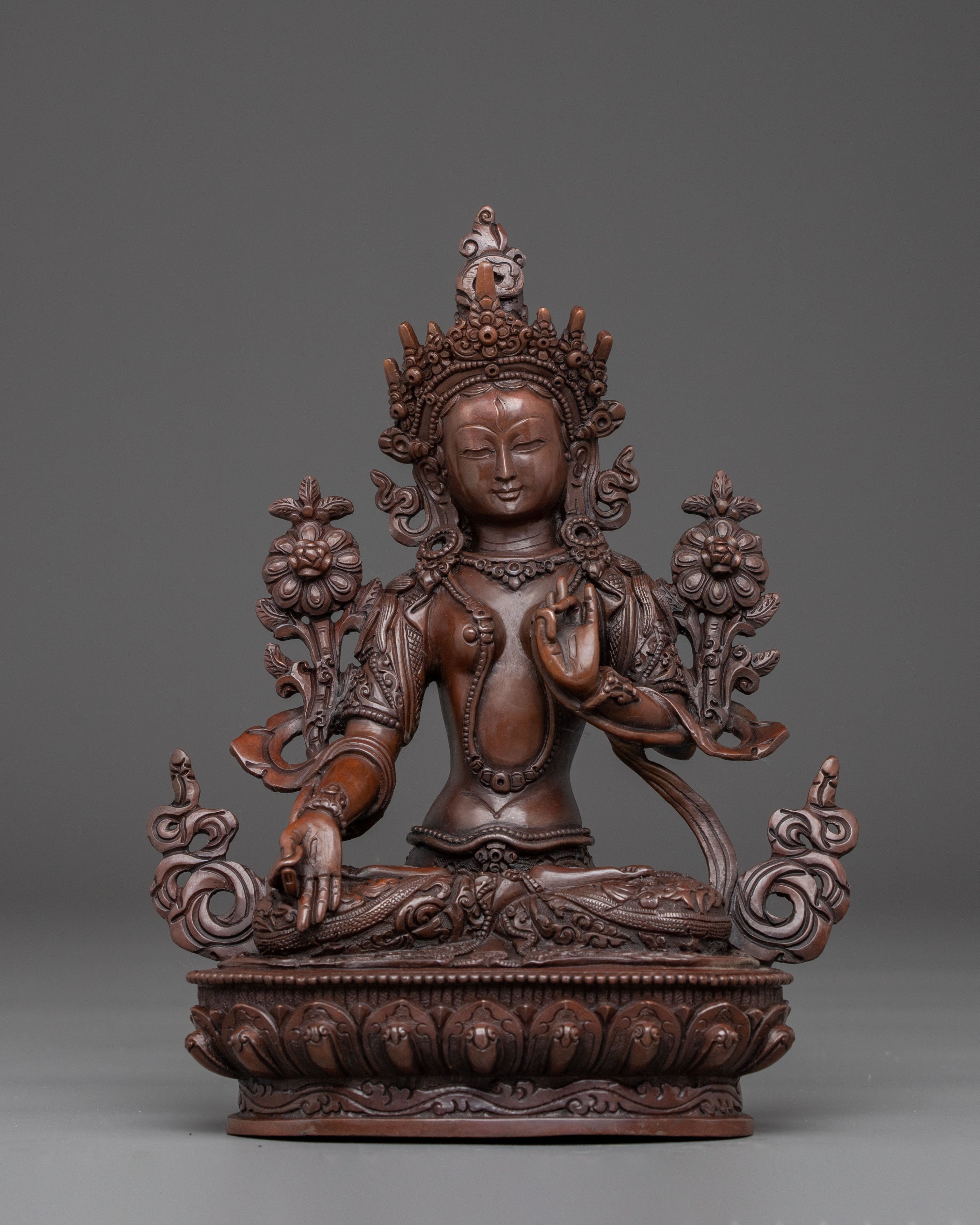 Oxidized Statue of Sita Tara | Feminine Buddha