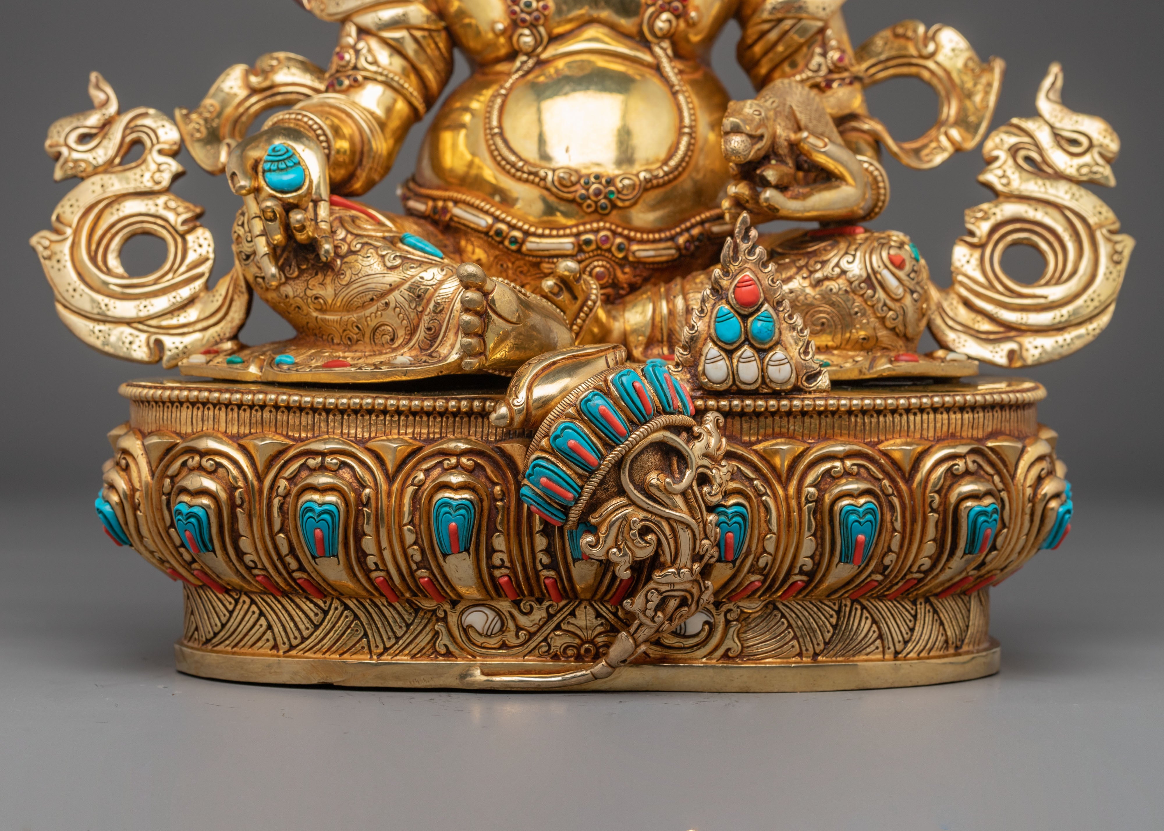Statue of Wealth Icon Dzambhala | Symbol of Abundance