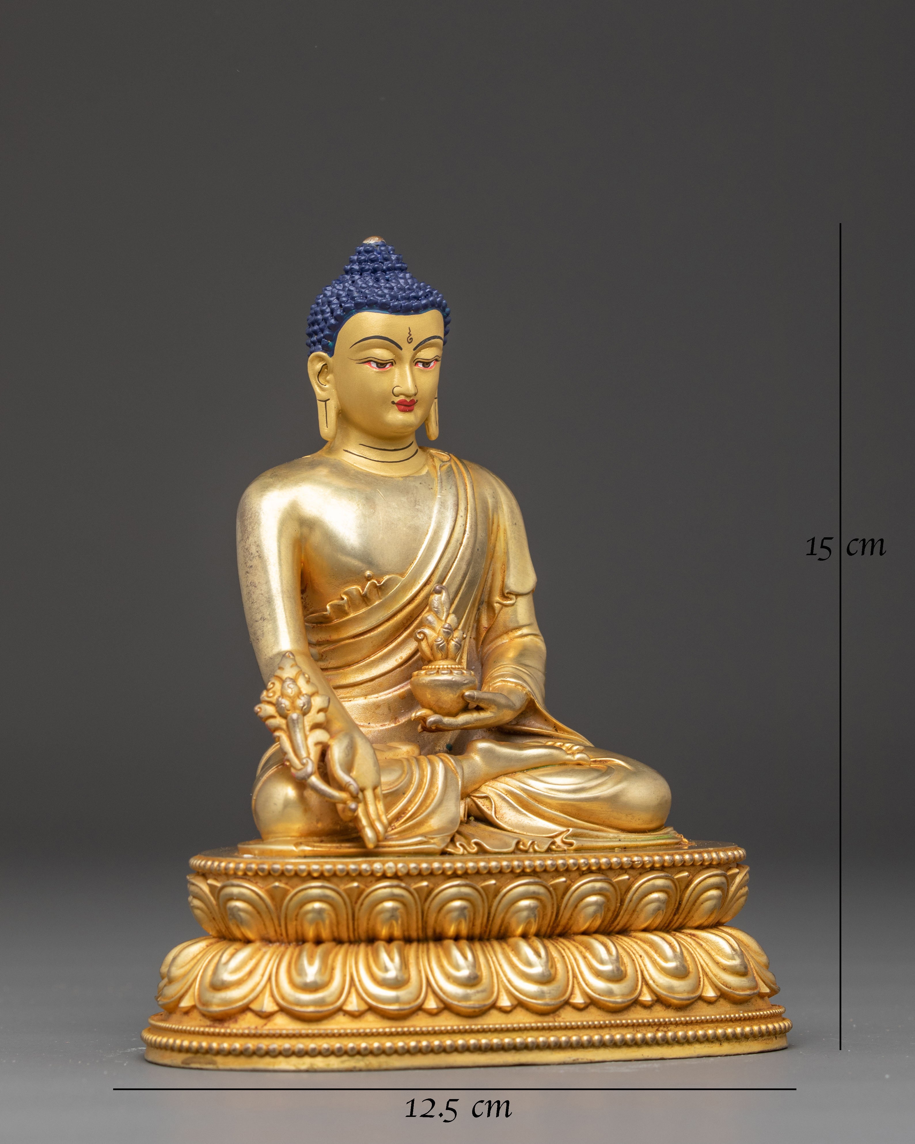 Machine Made Medicine Buddha Statue
