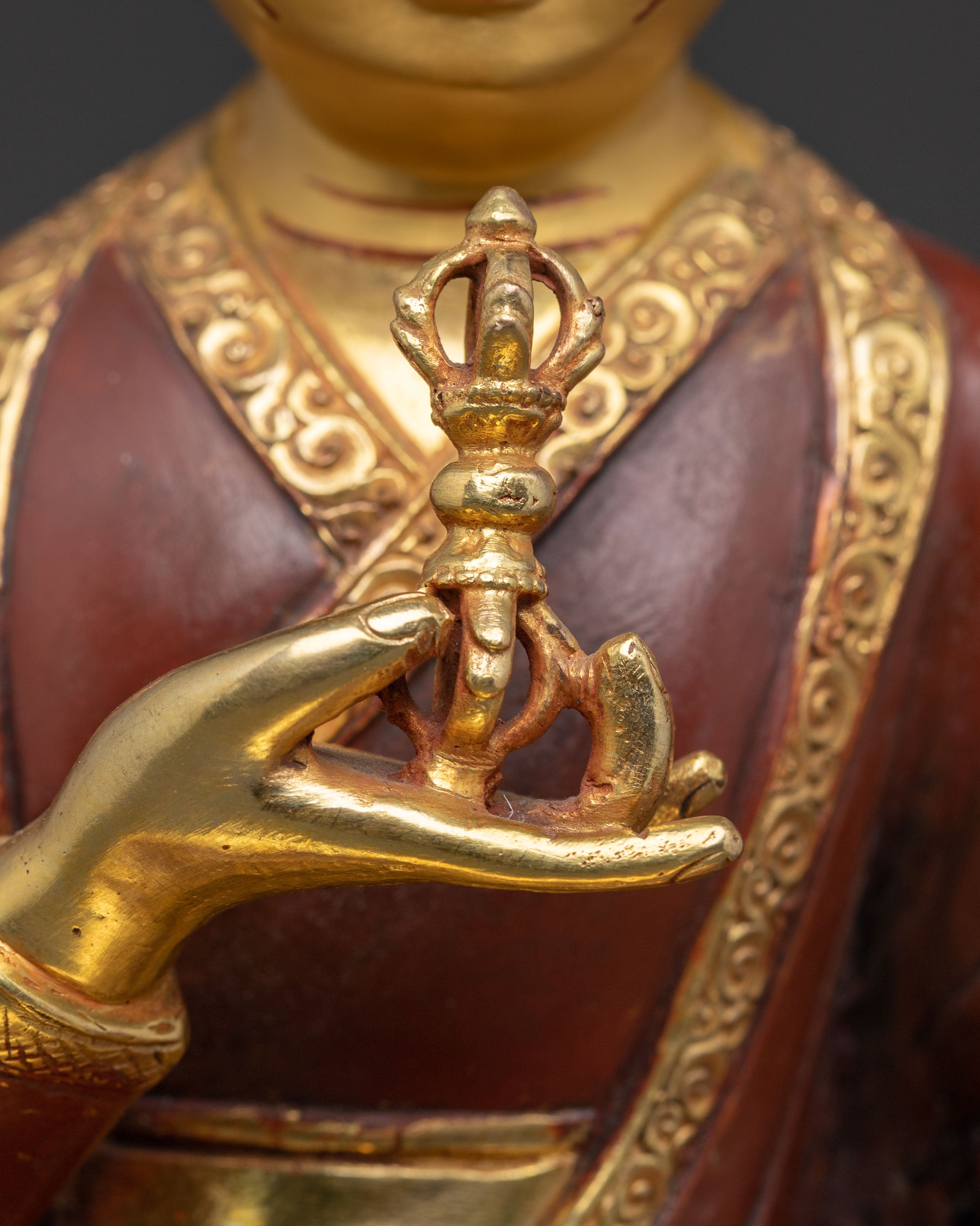 Revered Sakya Masters Statue Set | Traditional Himalayan Art