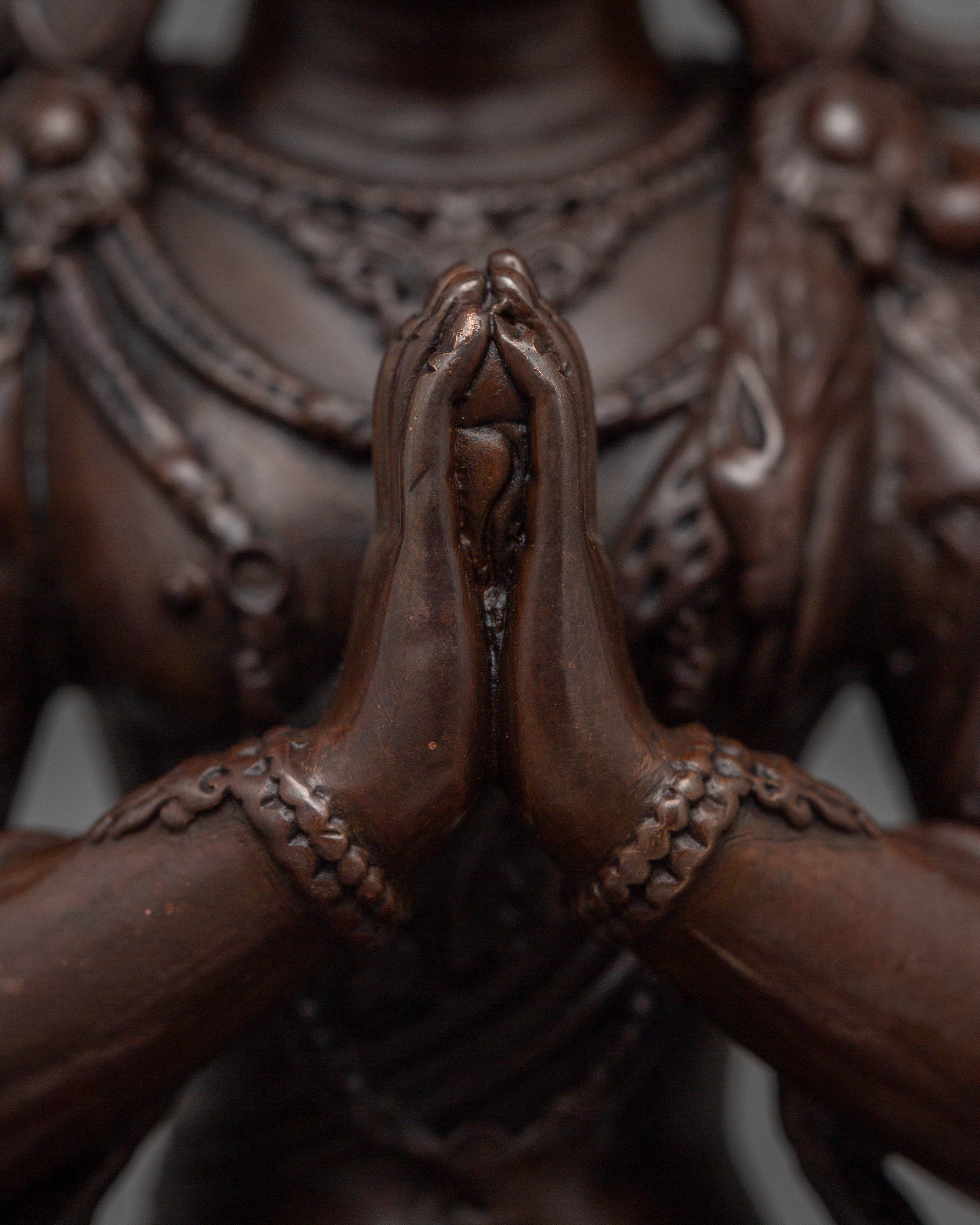 Traditional Statue of Bodhisattva of Compassion Avalokiteshvara | Symbol of Mercy