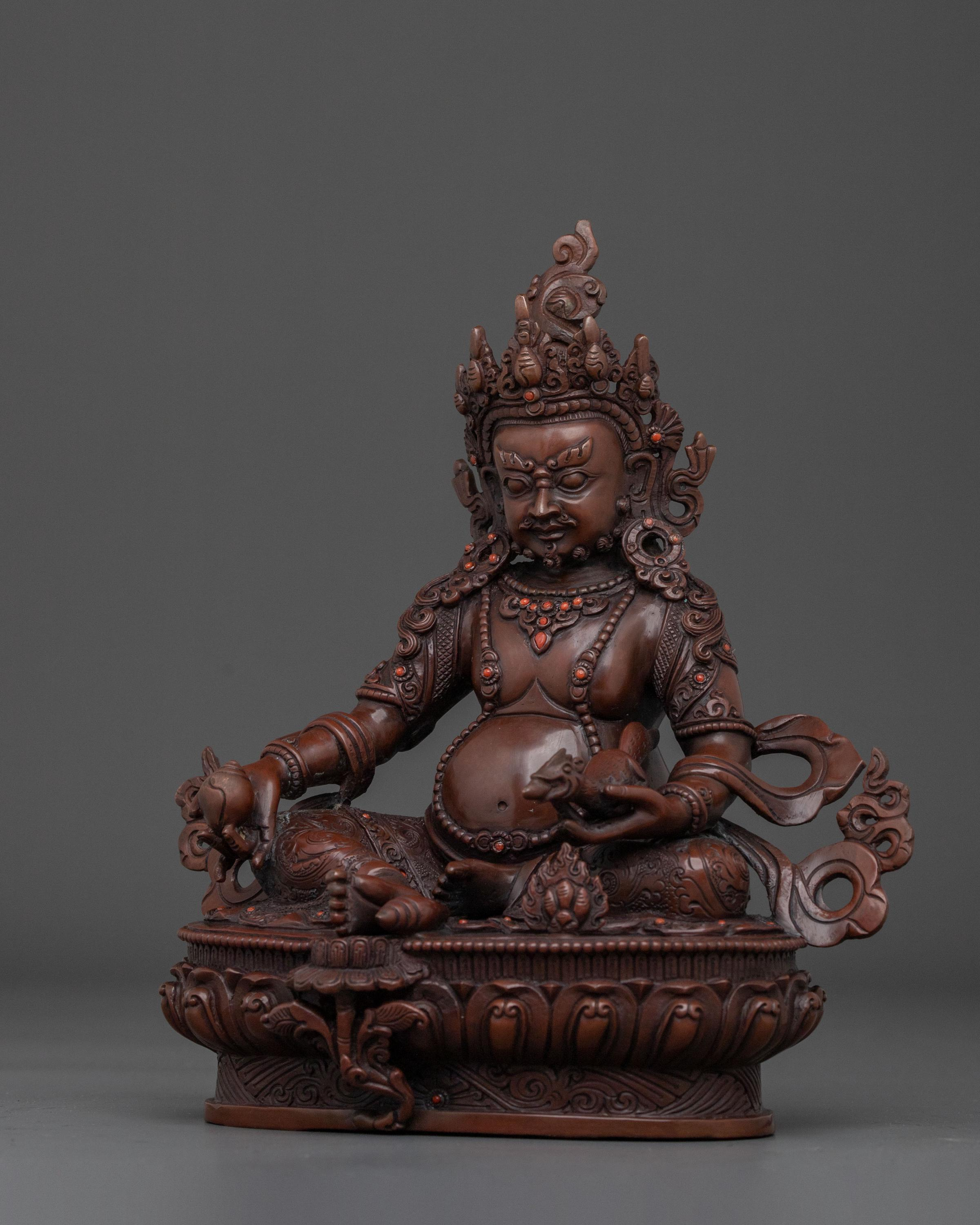 Dzambhala Figurine | Buddhist Wealth God