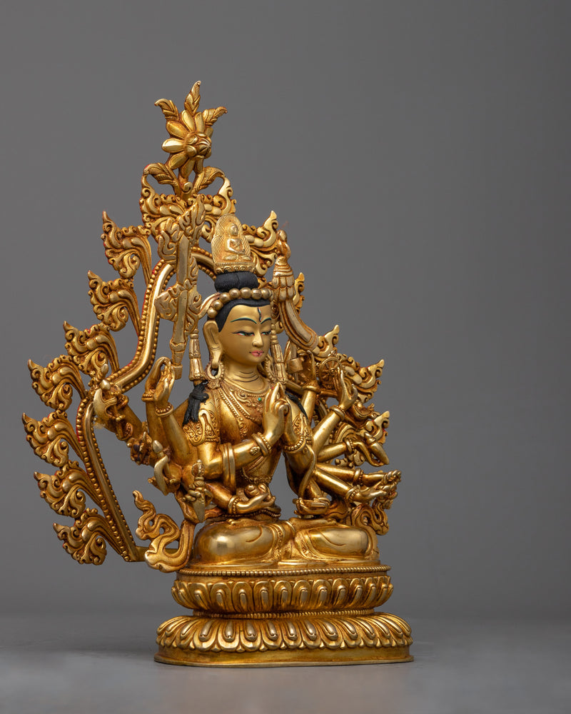 Cundi Statue | | Handmade in Century-old Nepali Tradition