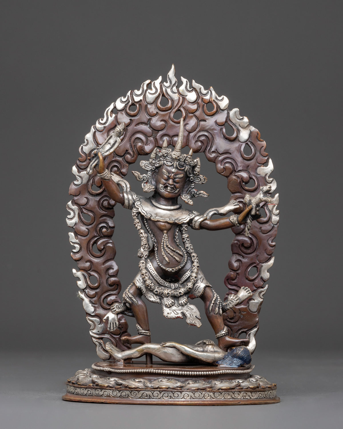 Ekajati One-Tressed Goddess Sculpture | Fierce Tantric Protector