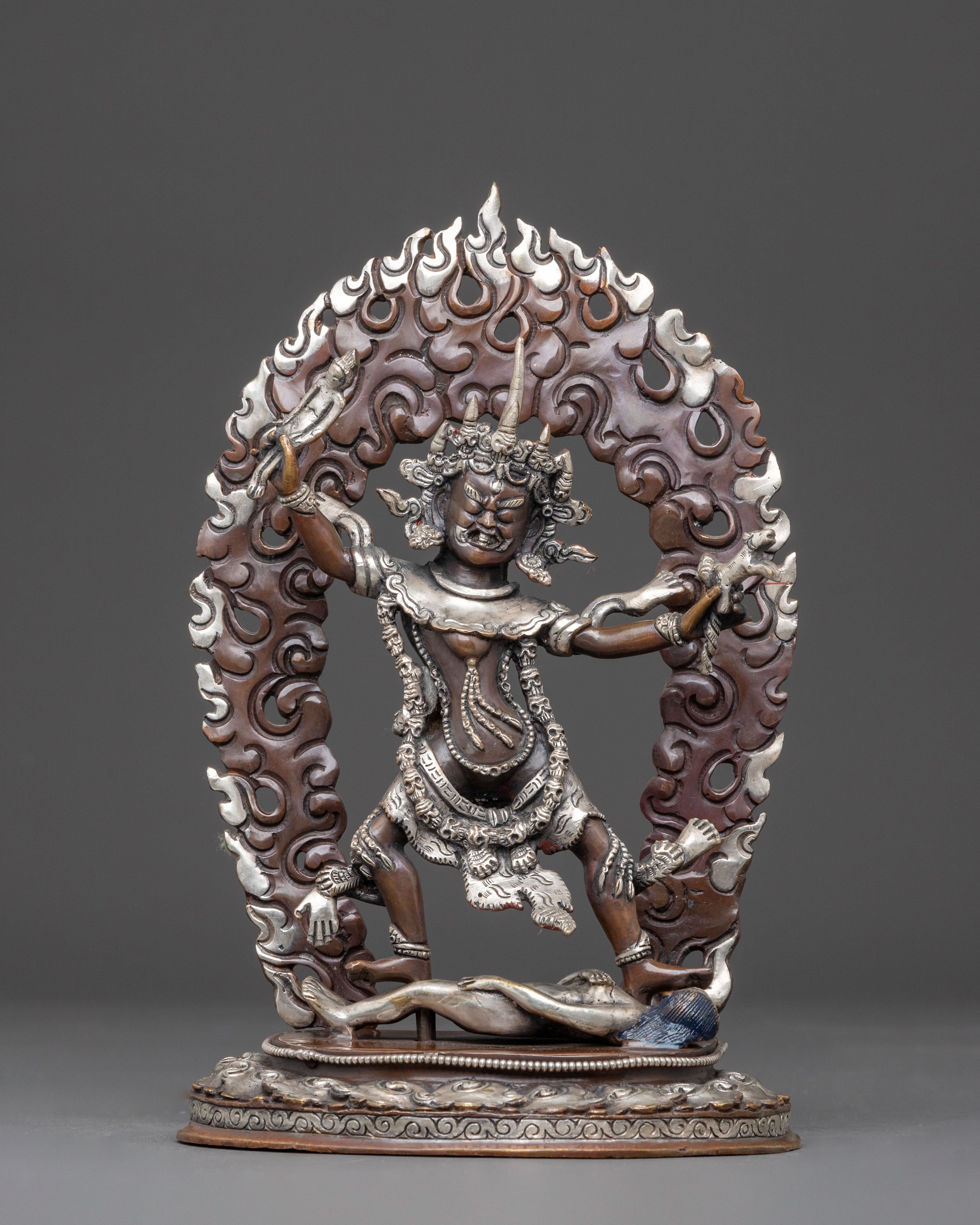 Ekajati One-Tressed Goddess Sculpture | Fierce Tantric Protector