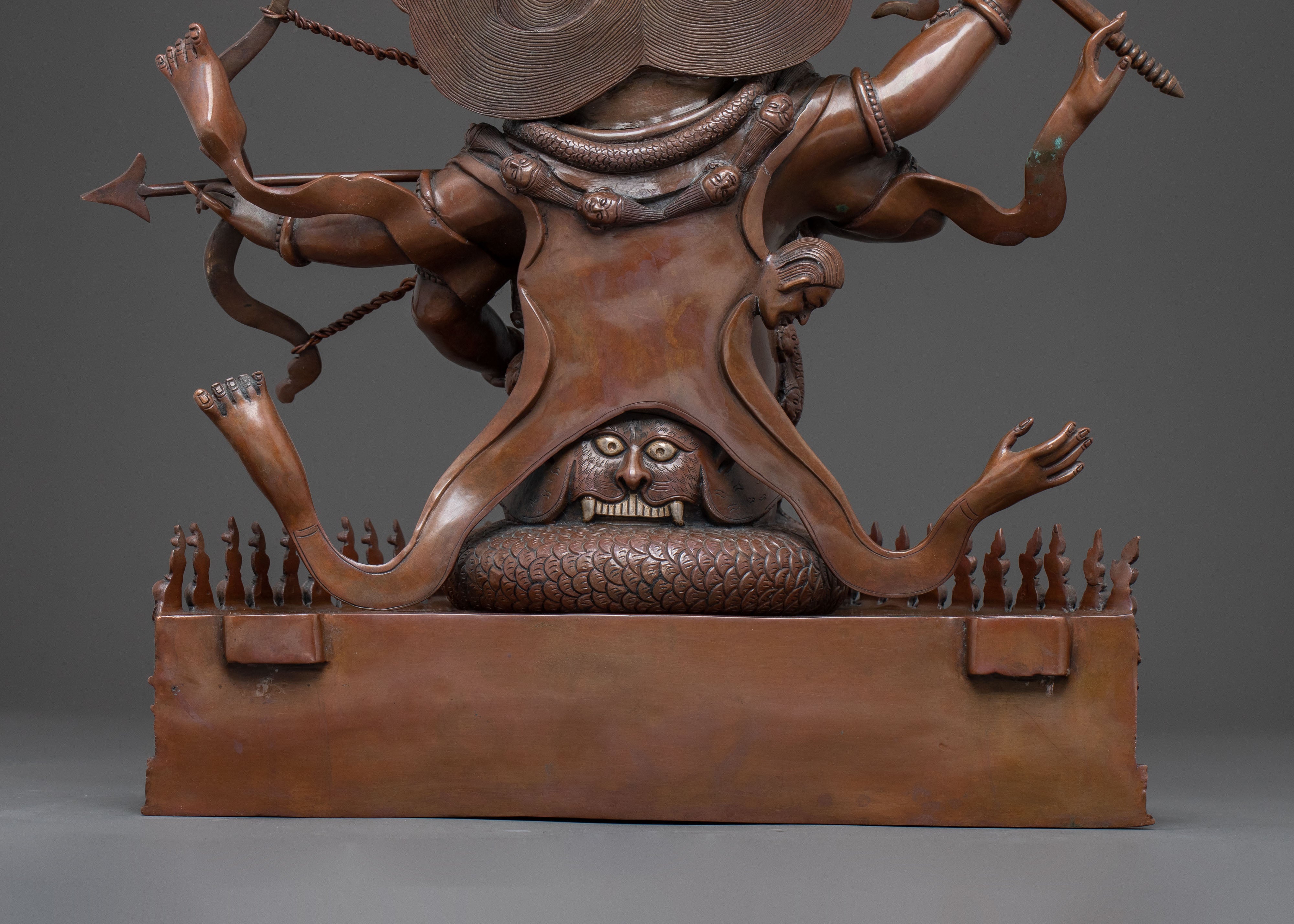 Nyingma protector Rahula Statue | Worldly Protector