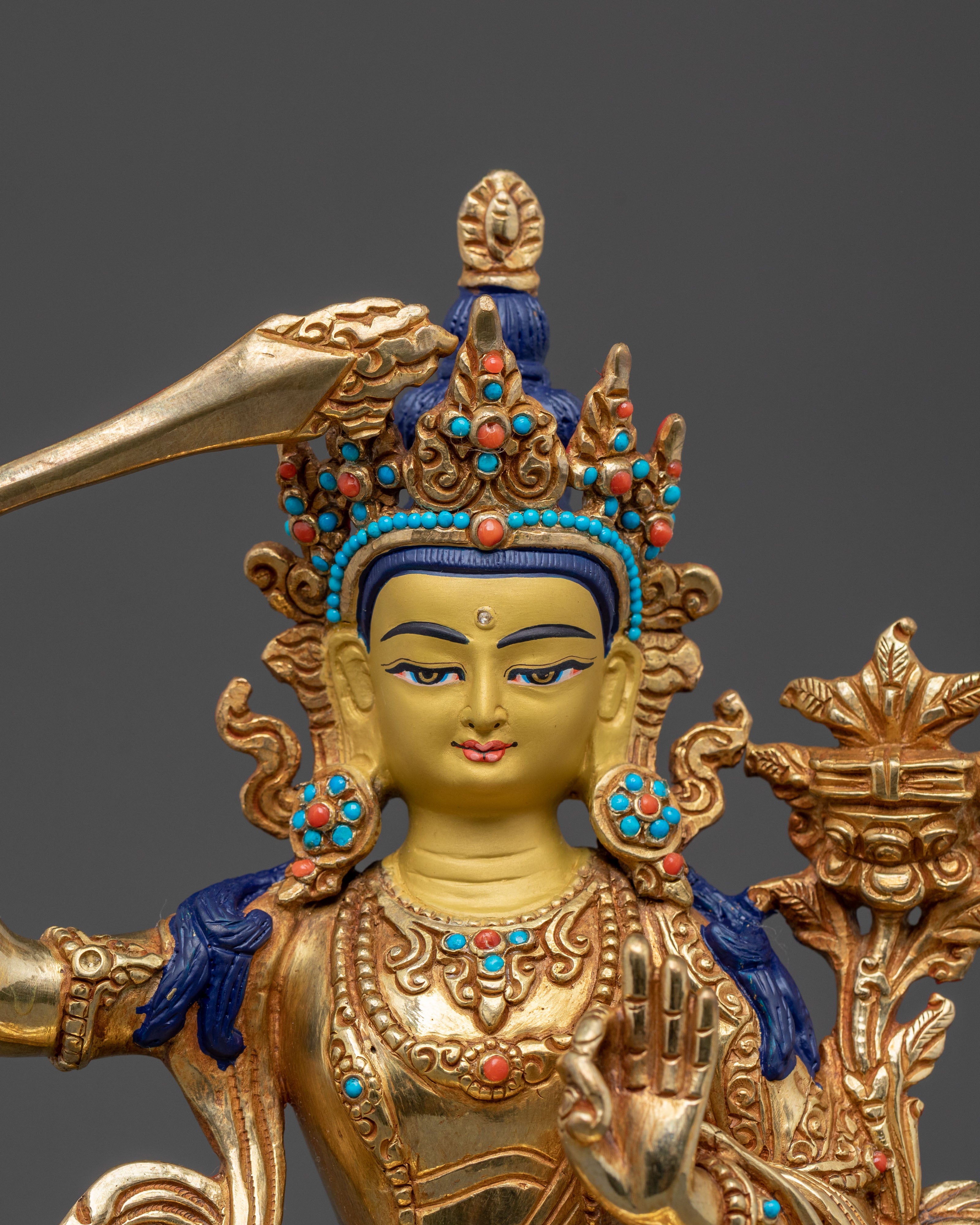 Manjushri Spiritual Statue | Symbol of Wisdom