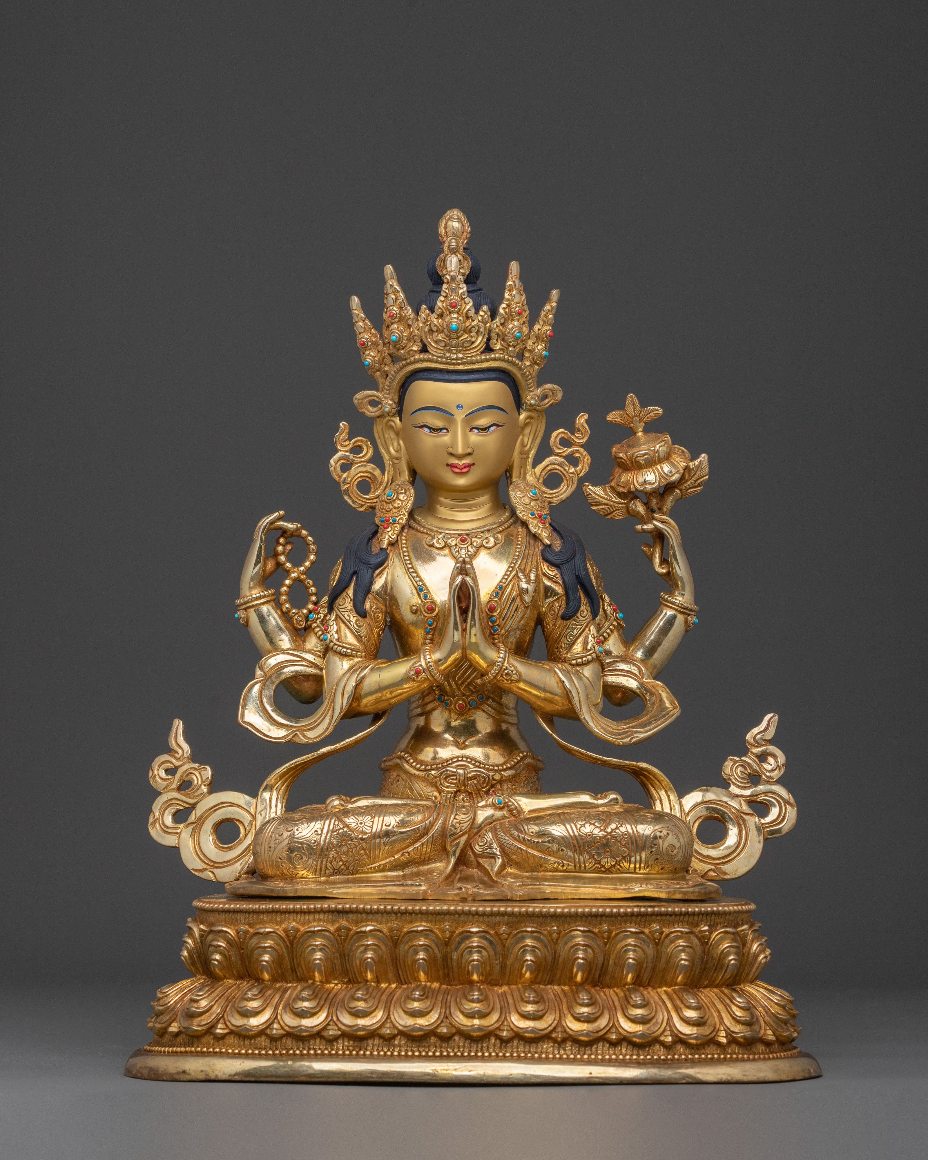 Chenrezig Spiritual Sculpture | Buddha of Compassion