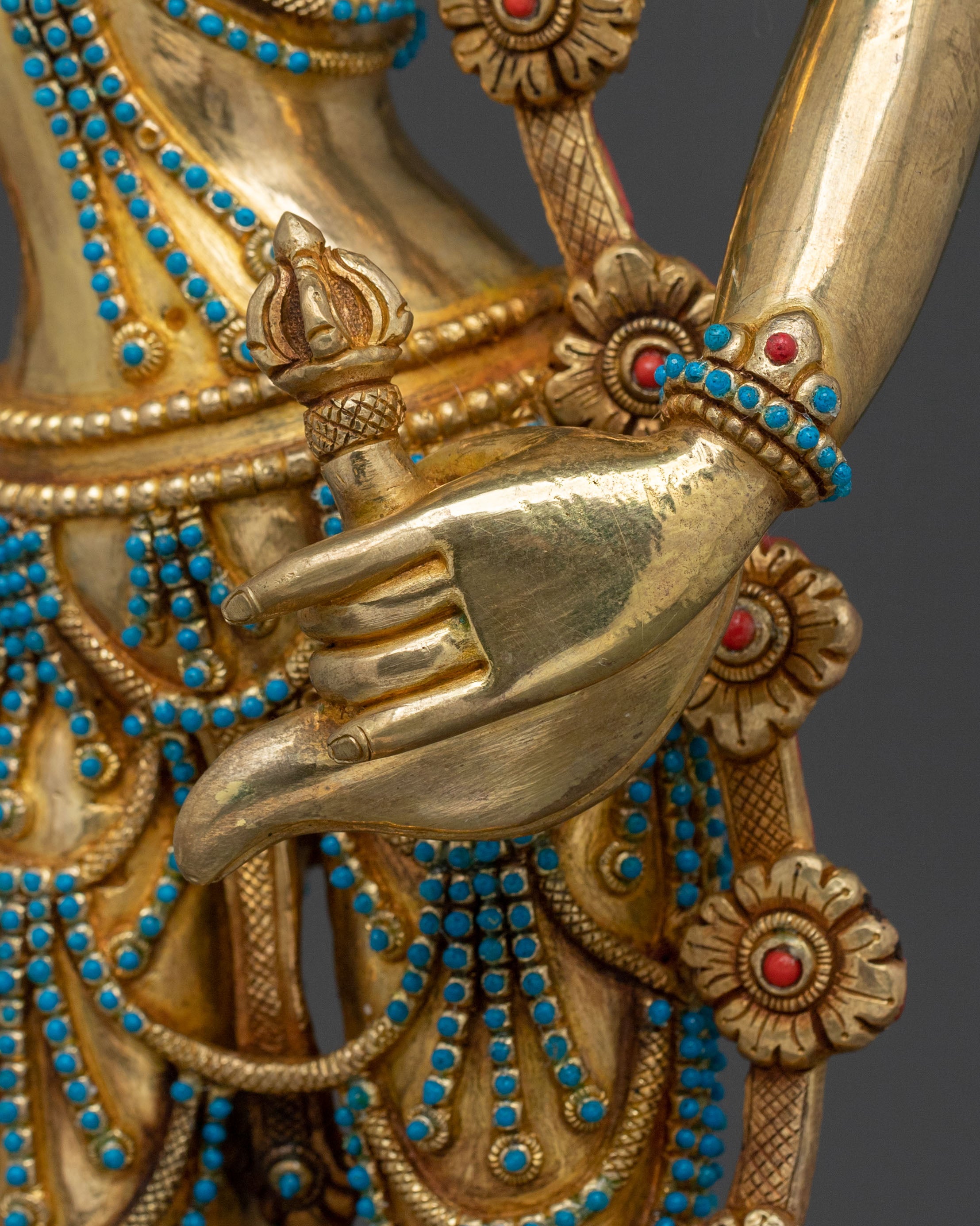 Tibetan Dakini Machig Labdron Statue | Tibetan Yogini of Wisdom & Liberation