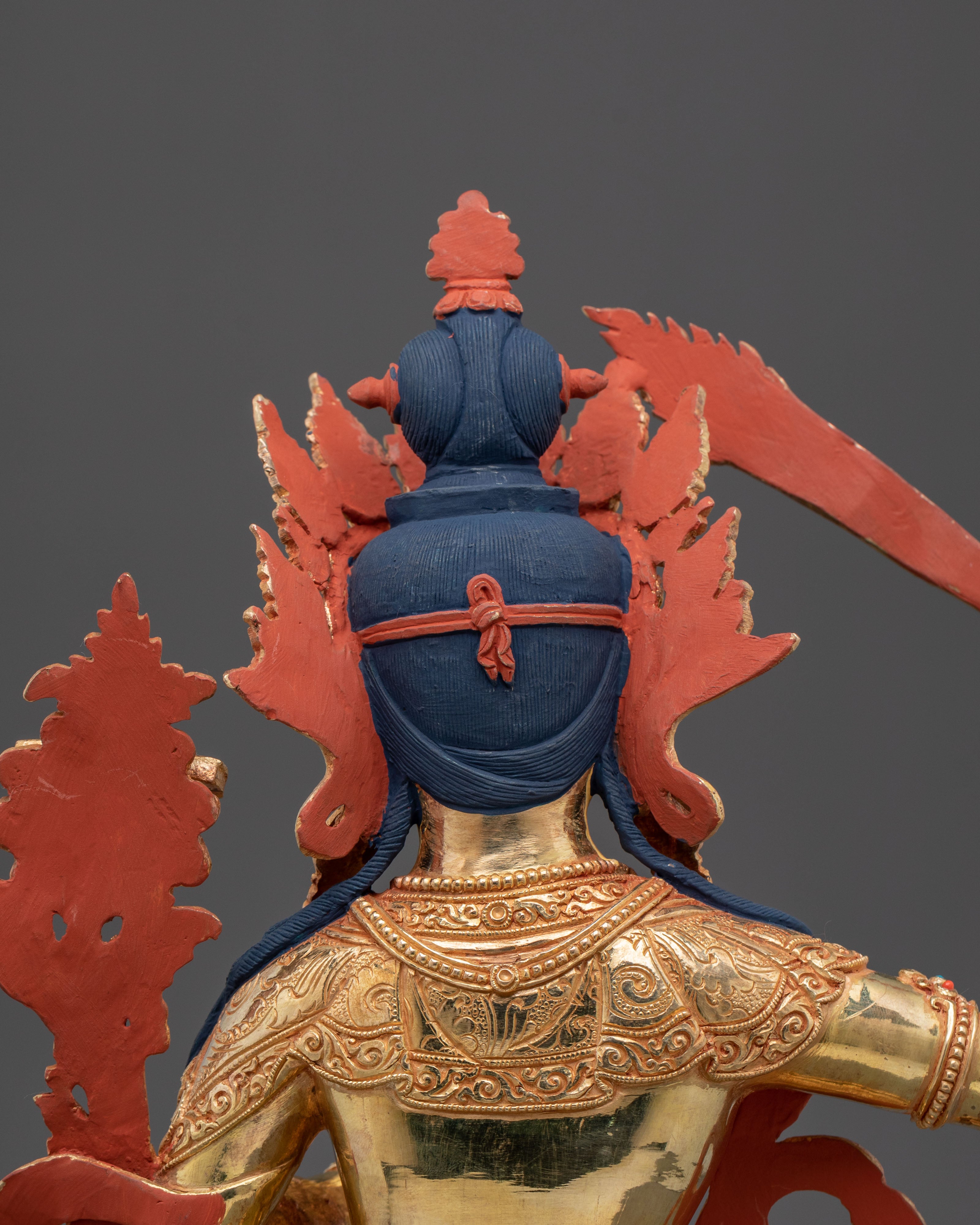 Manjushri Spiritual Figurine: Enlightened Wisdom Art