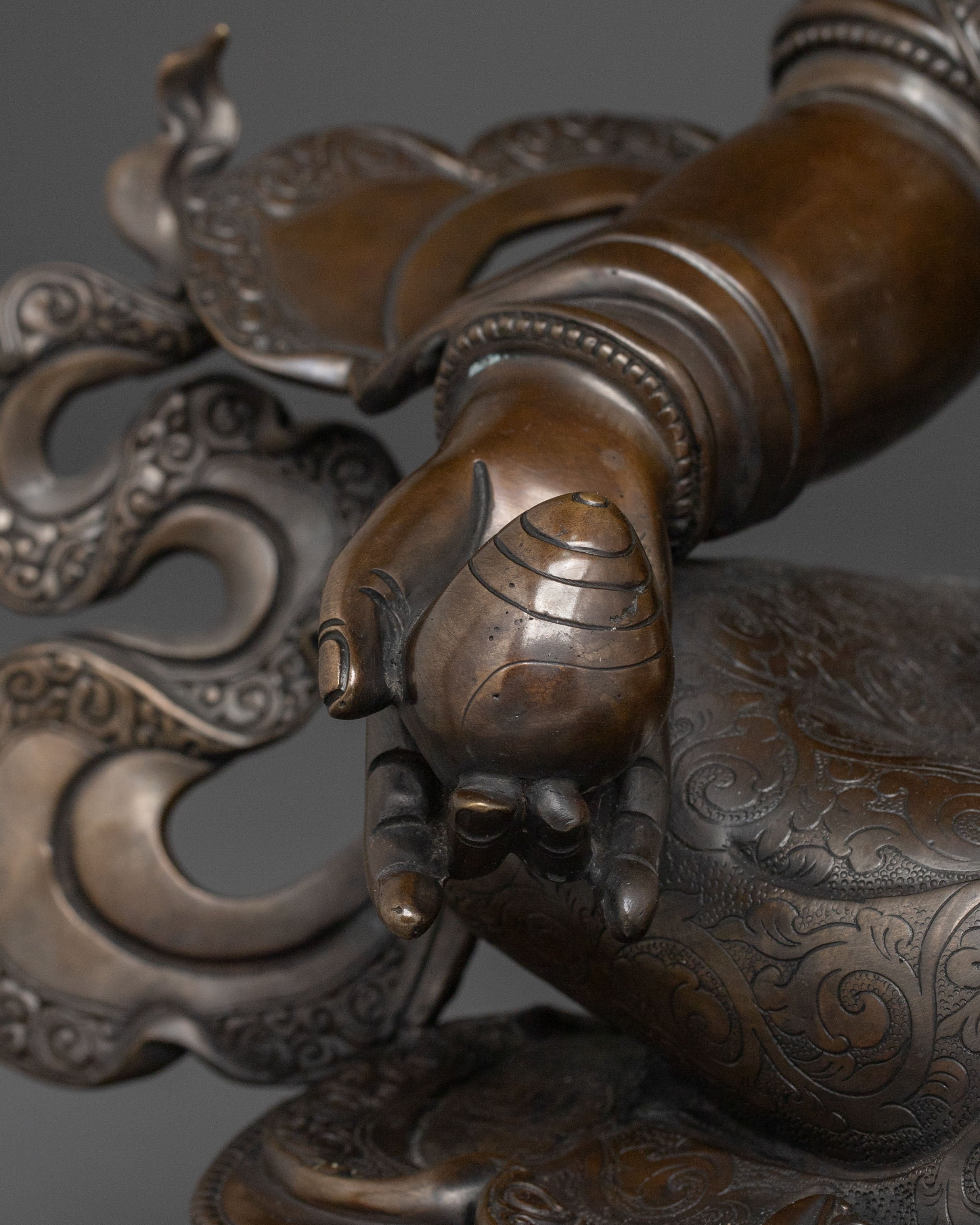 Dzambhala Figurine of Prosperity | Wealth Deity of Abundance & Fortune