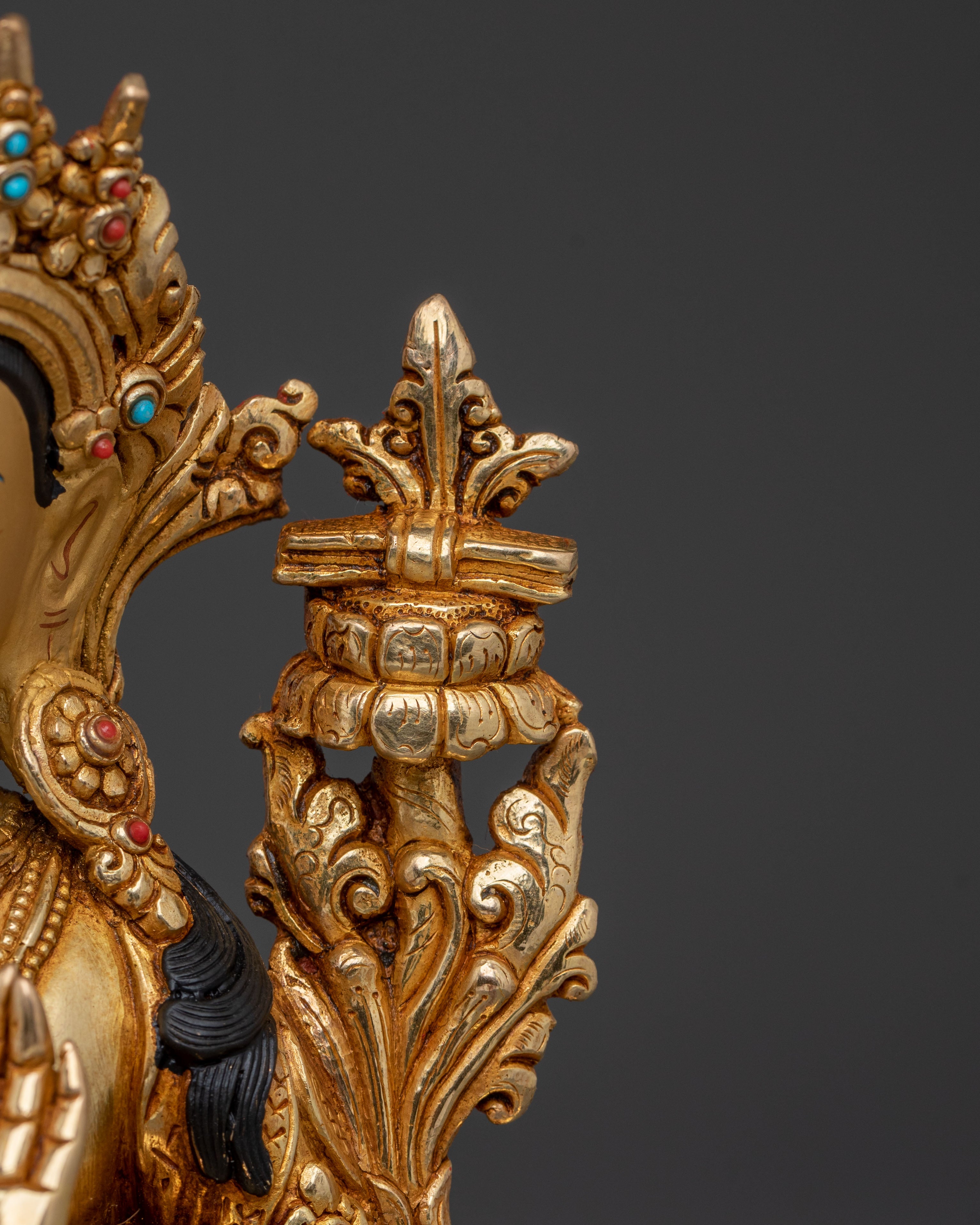 Manjushri Sacred Statue | Wisdom Bodhisattva