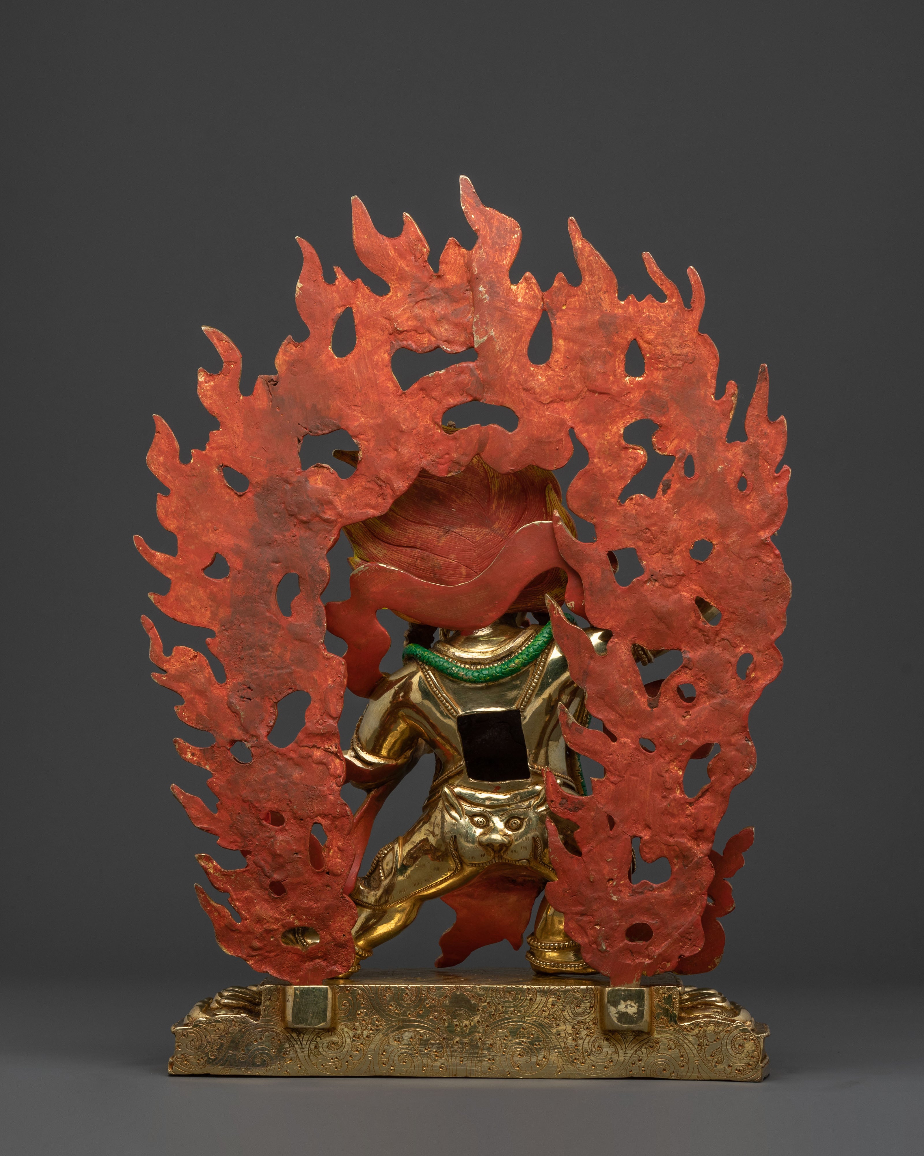 Bodhisattva Vajrapani Sacred Statue | Himalayan Buddhist Protector Sculpture