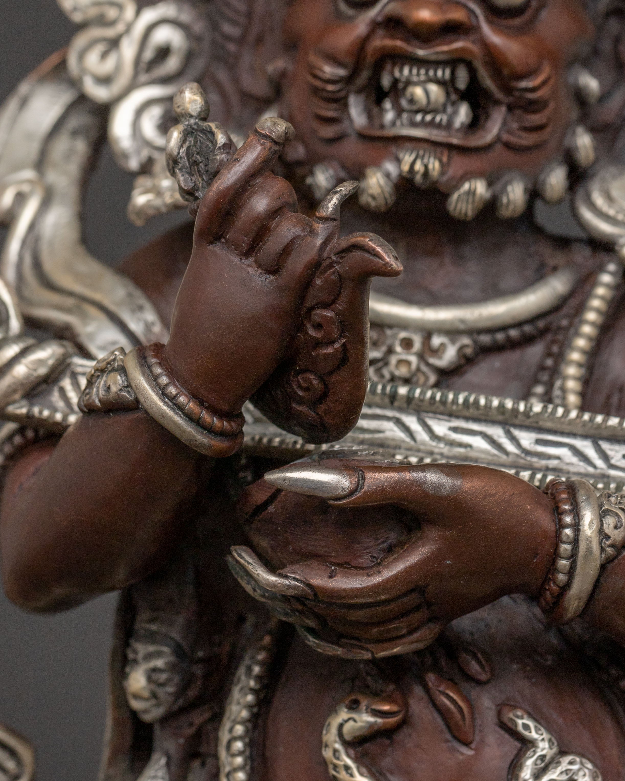 Shakya Mahakala Copper Statue | Compassionate Icon