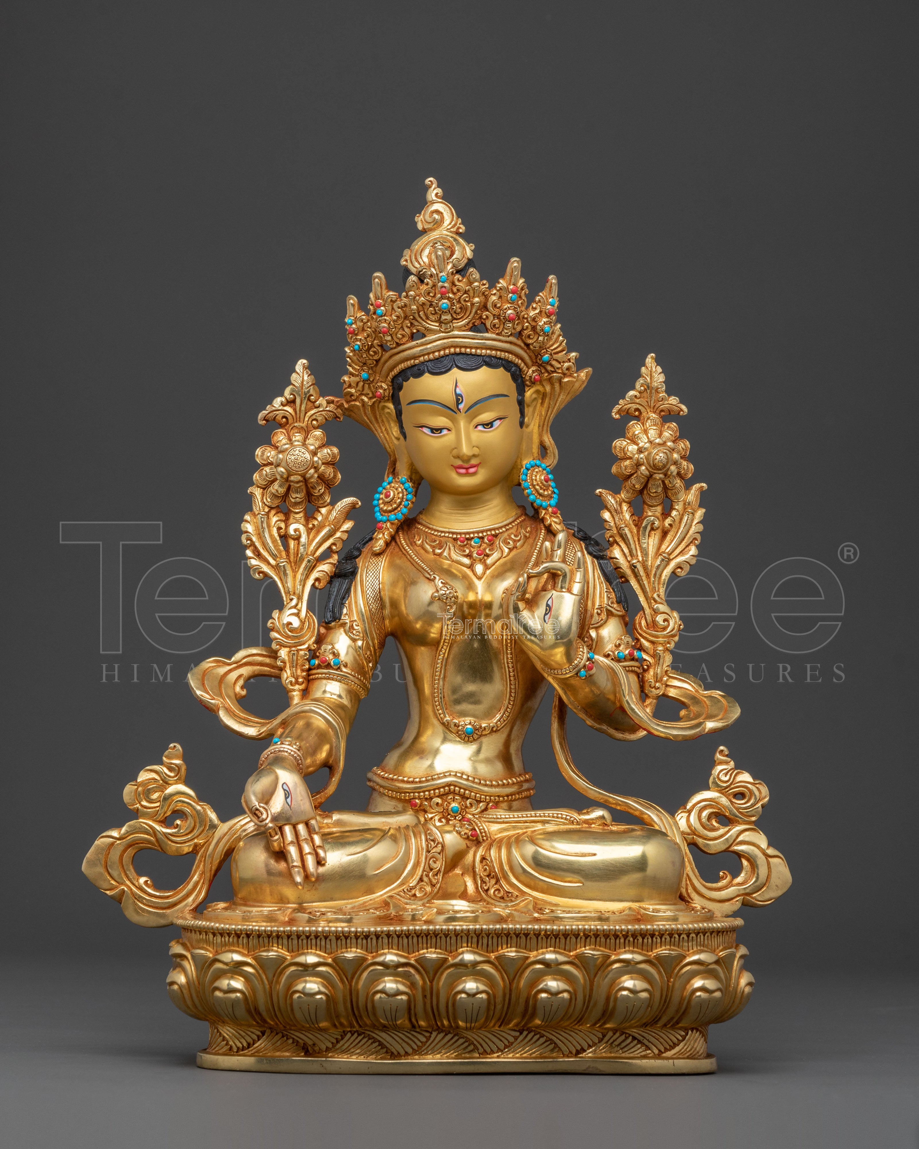 White Tara Pure Compassion Statue | Goddess of Healing and Long Life