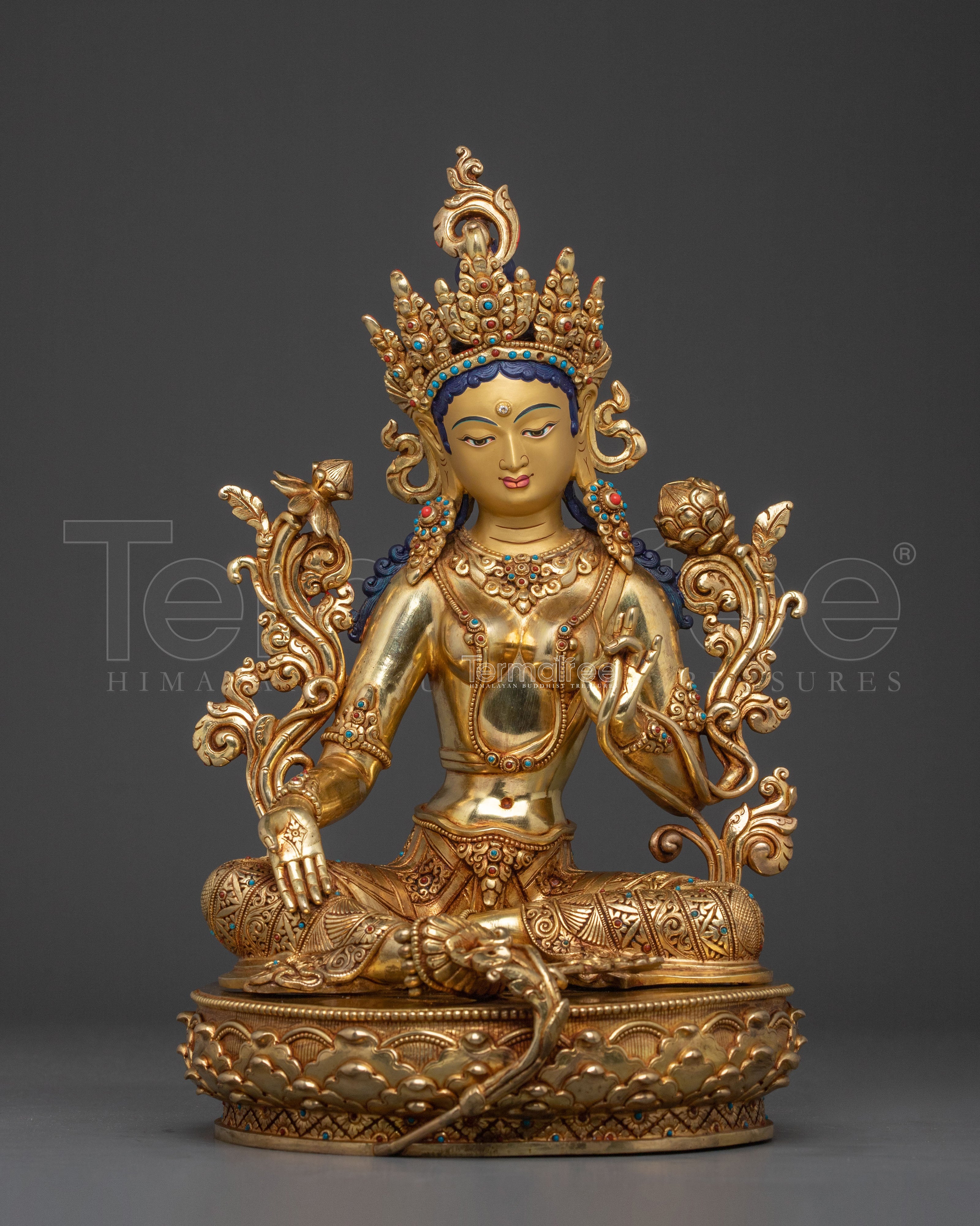 Green Tara Statue 