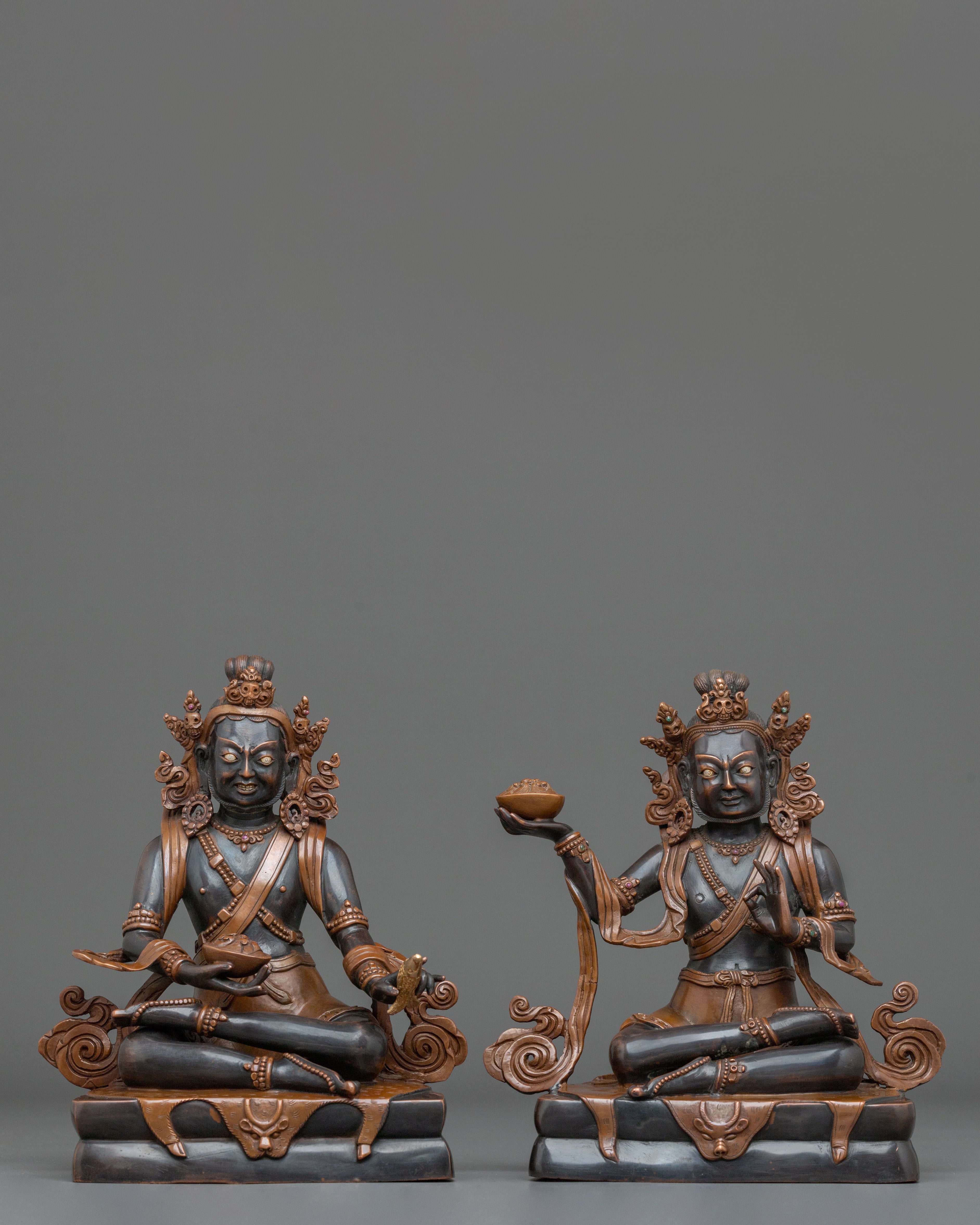 Naropa and Tilopa Sacred Statue Collection