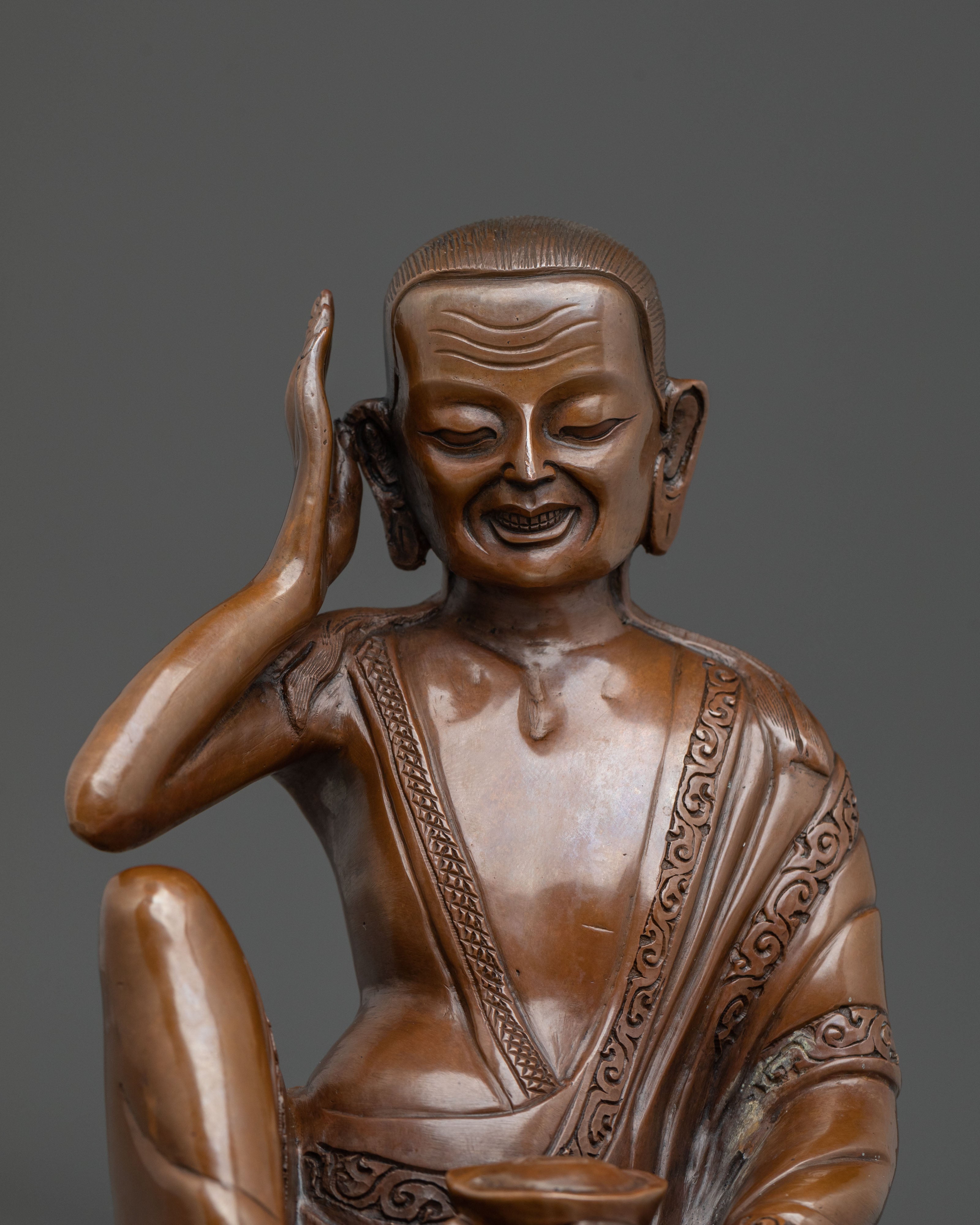 Milarepa Statue: Tibetan Buddhist Master