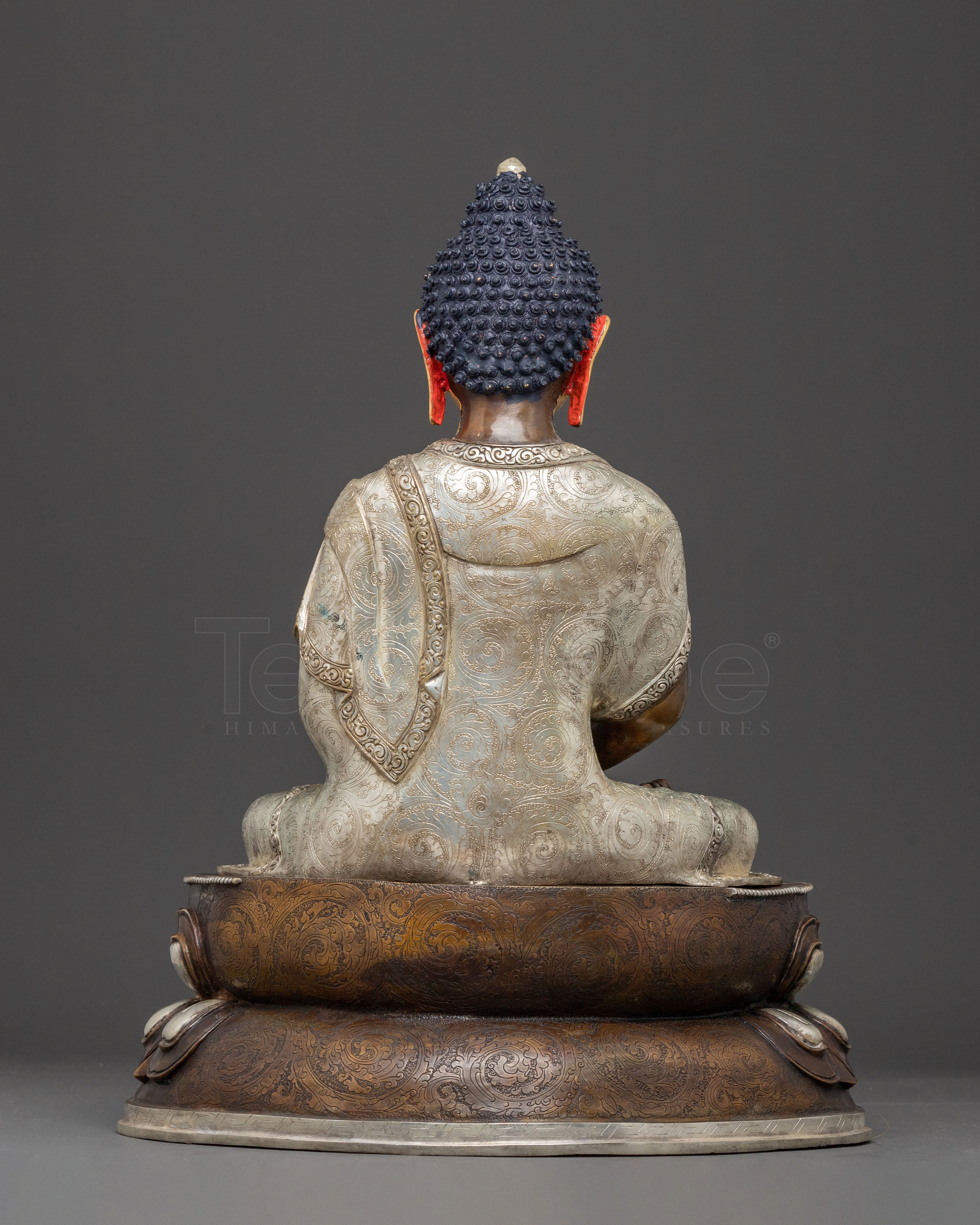 Handmade Amitabha Buddha Oxidized Statue | Infinite Light Buddha