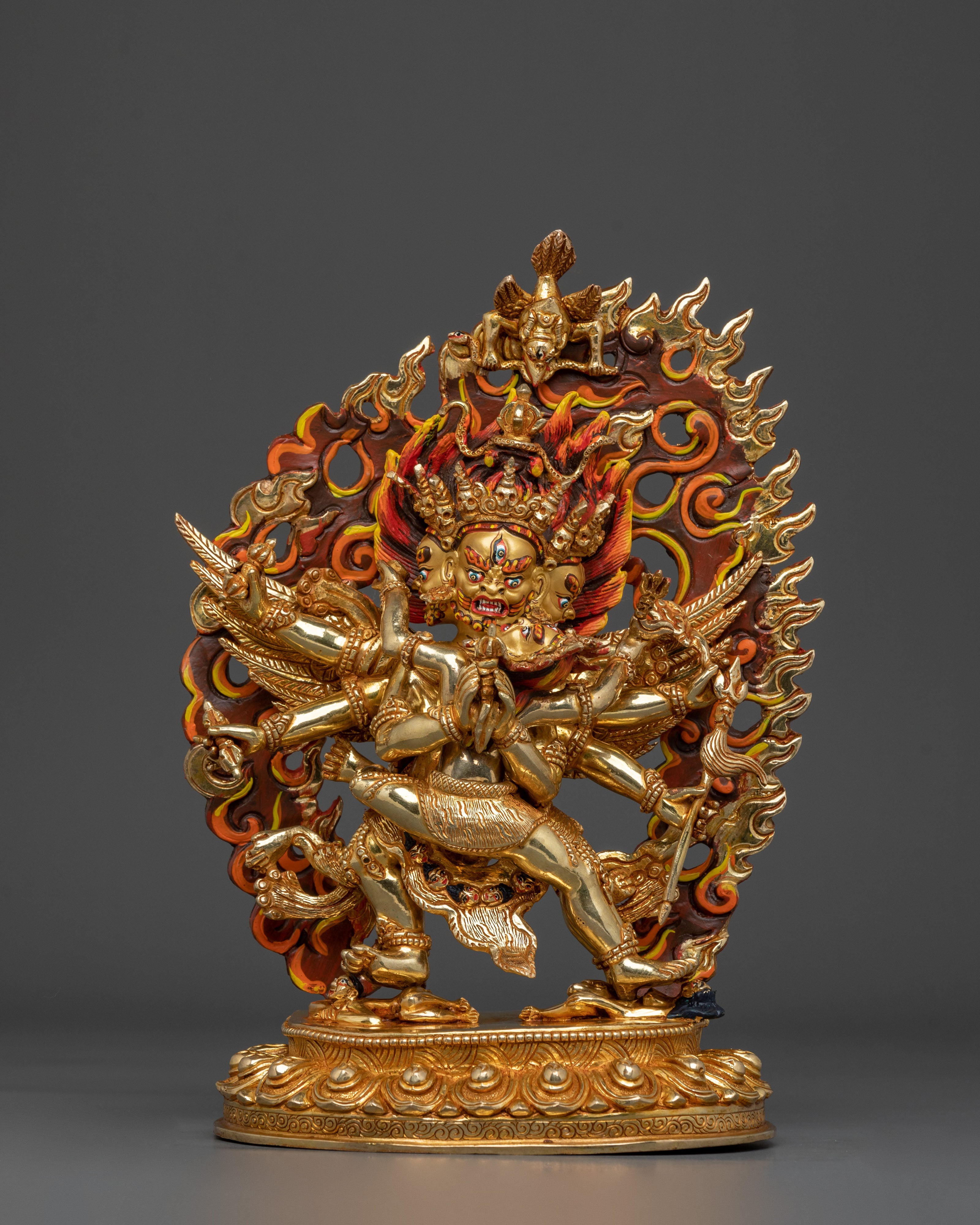 Vajrakilaya Vajra Dagger Deity Statue