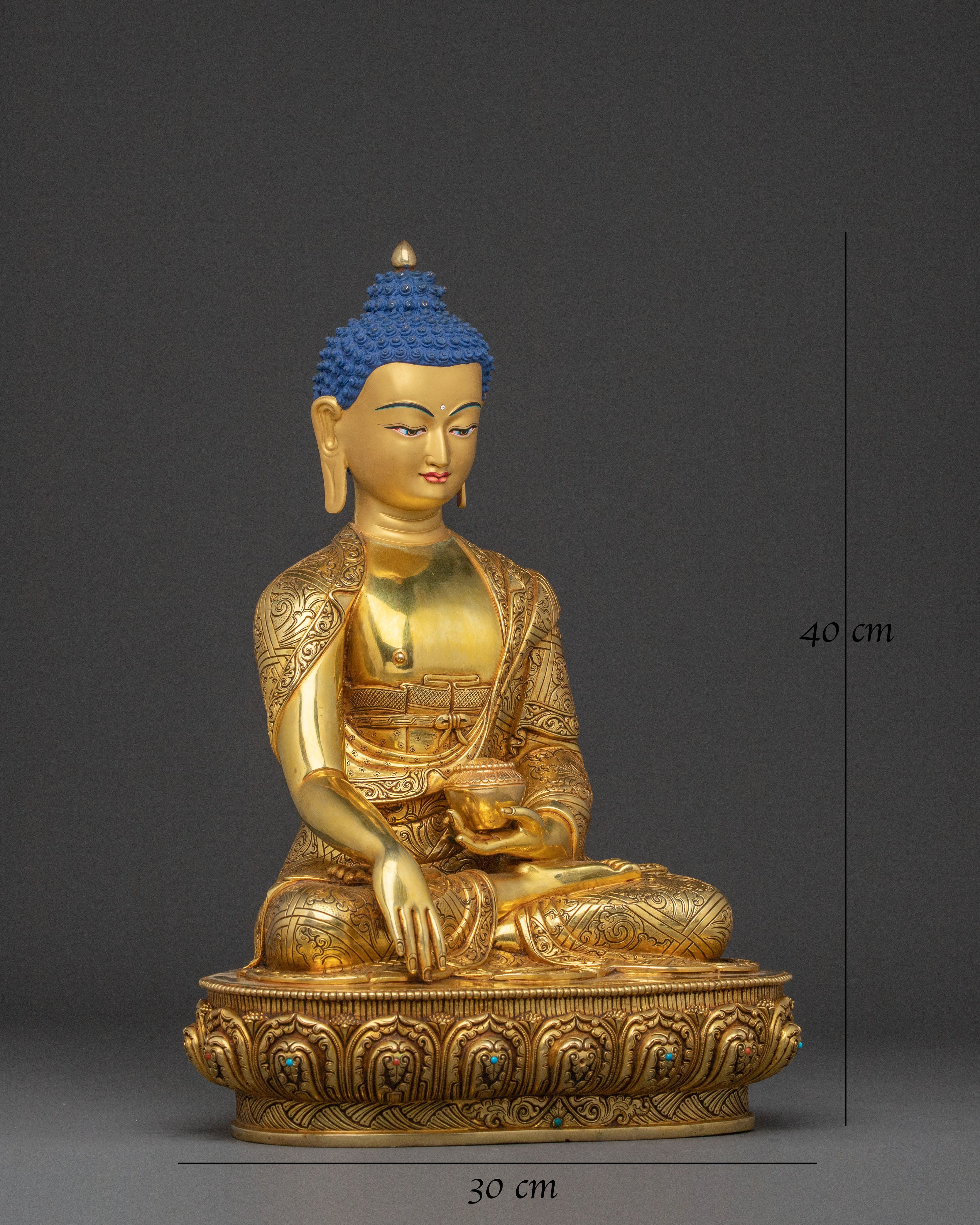 Shakyamuni Buddha Golden Statue | Enlightened One