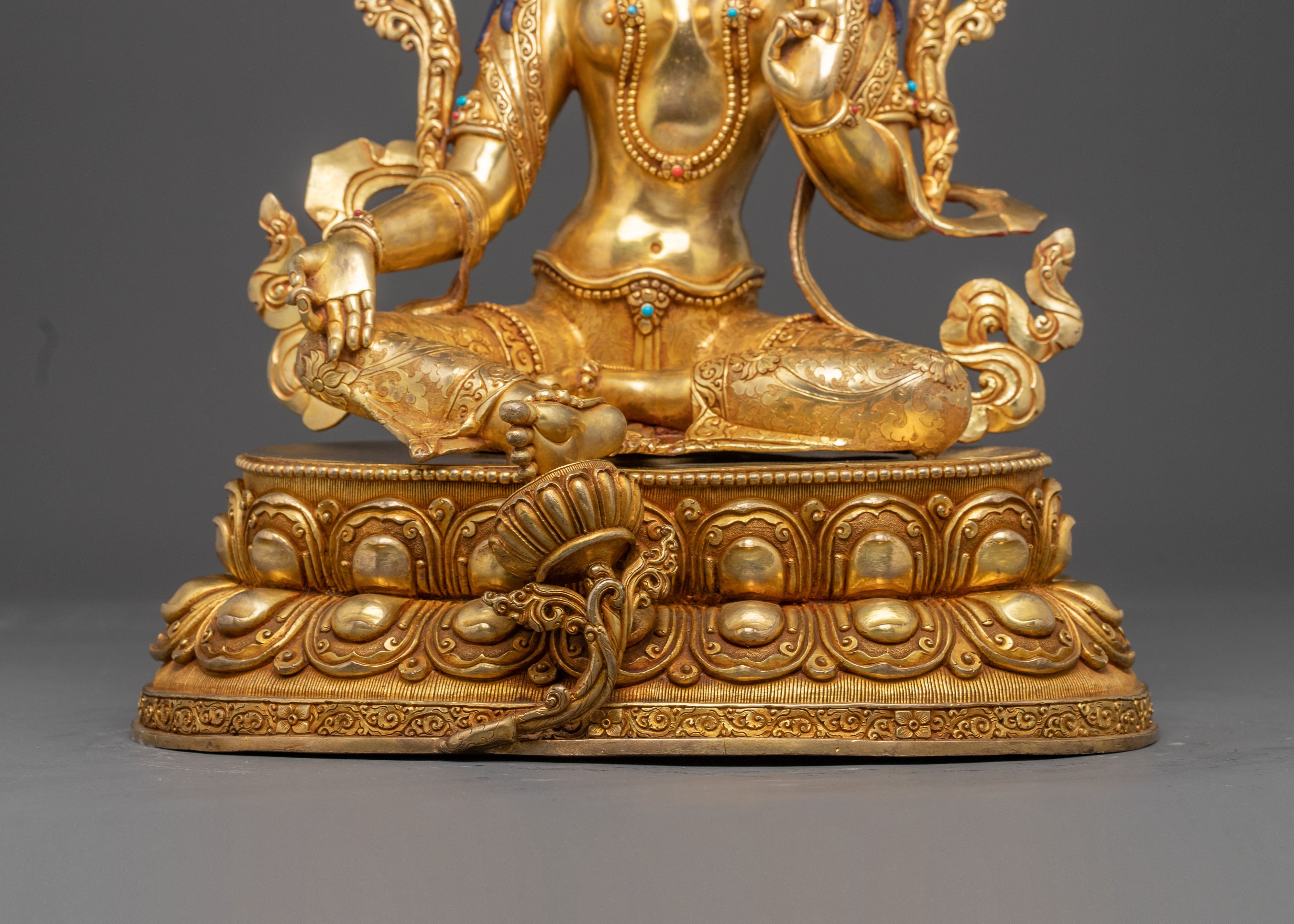Statue of Mother Green Tara: Mother of Liberation | Compassion and Swift Protection