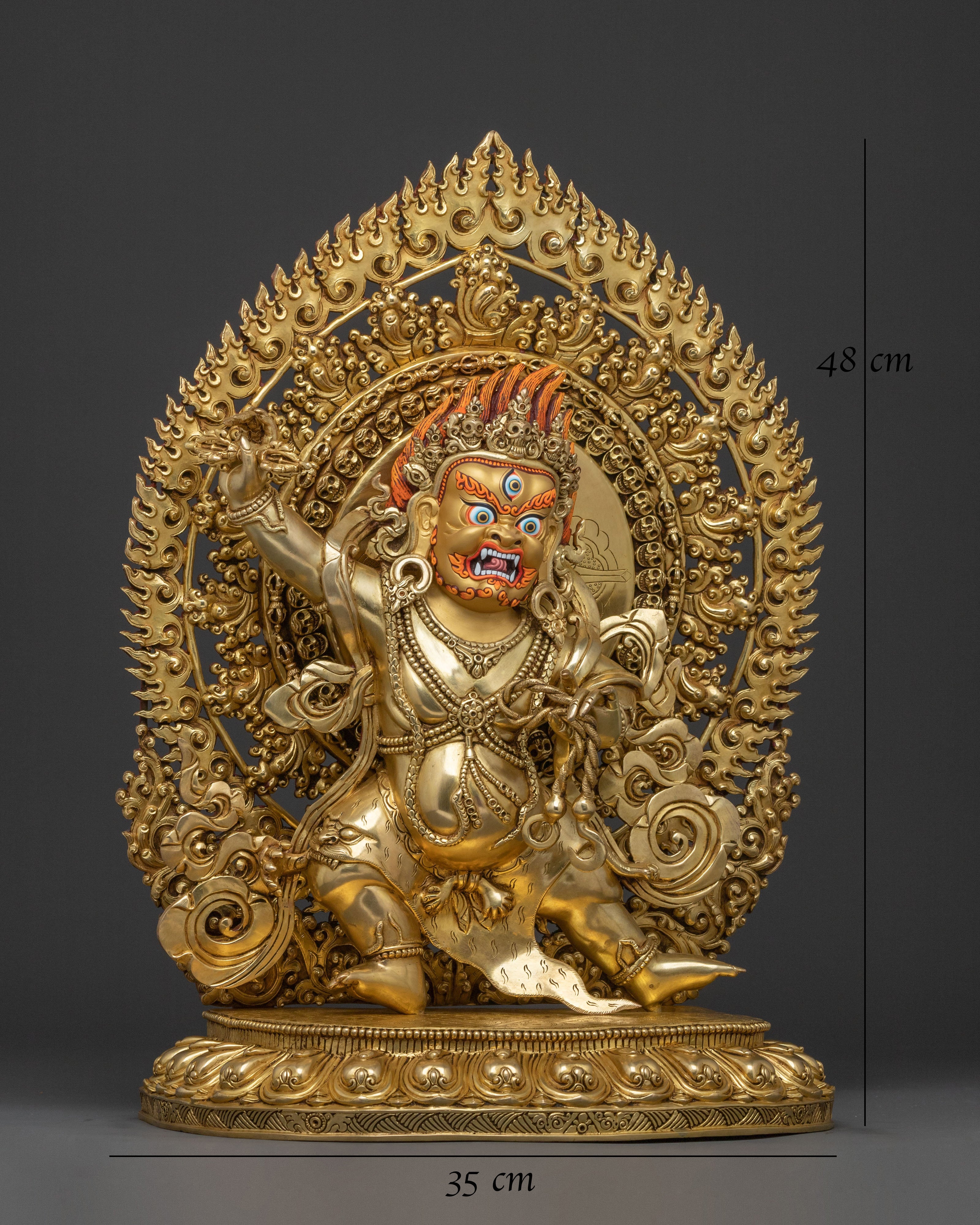 Guardian Vajrapani Statue: Spiritual Protection