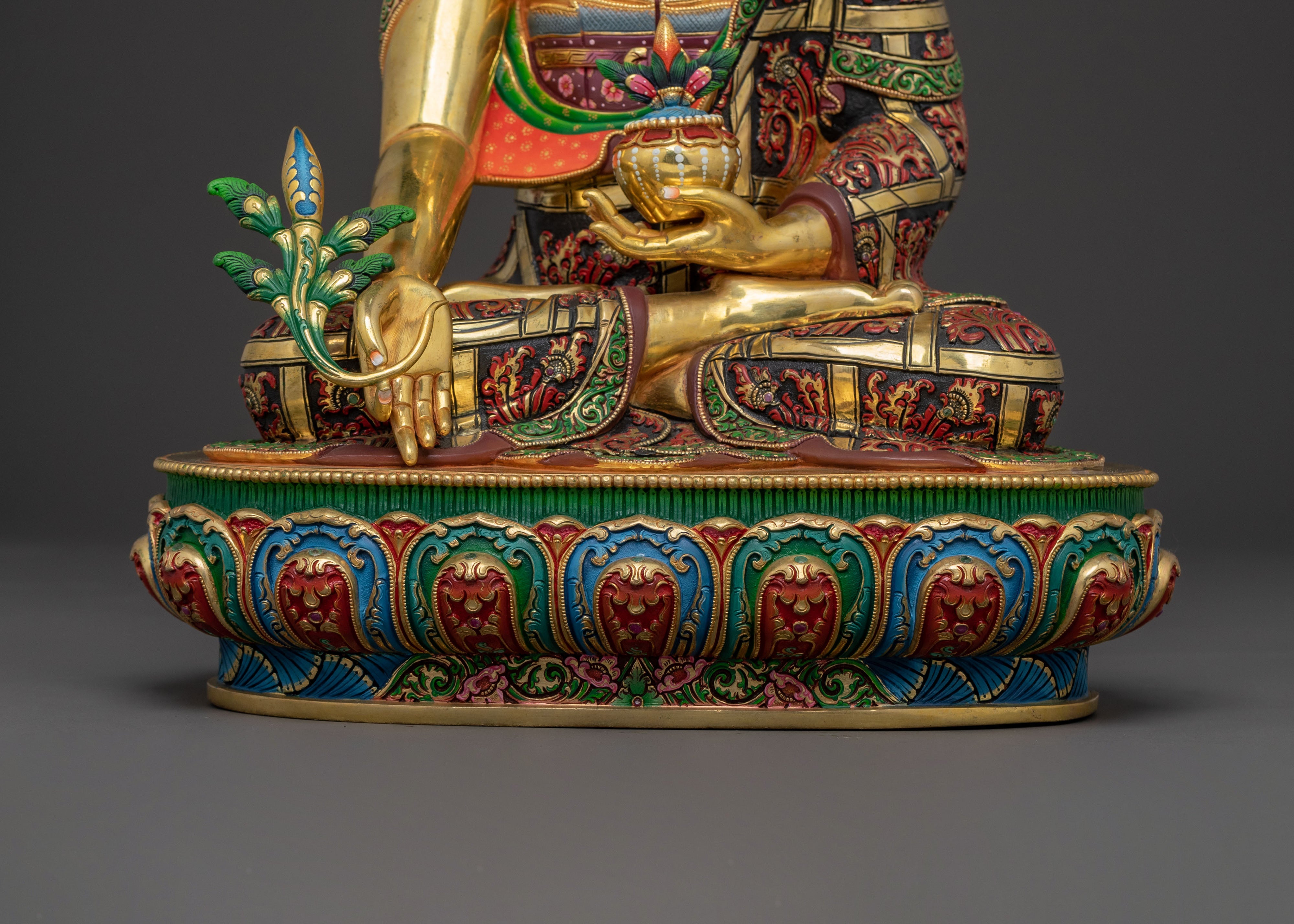 Medicine Buddha Blessing Statue | Healing Icon
