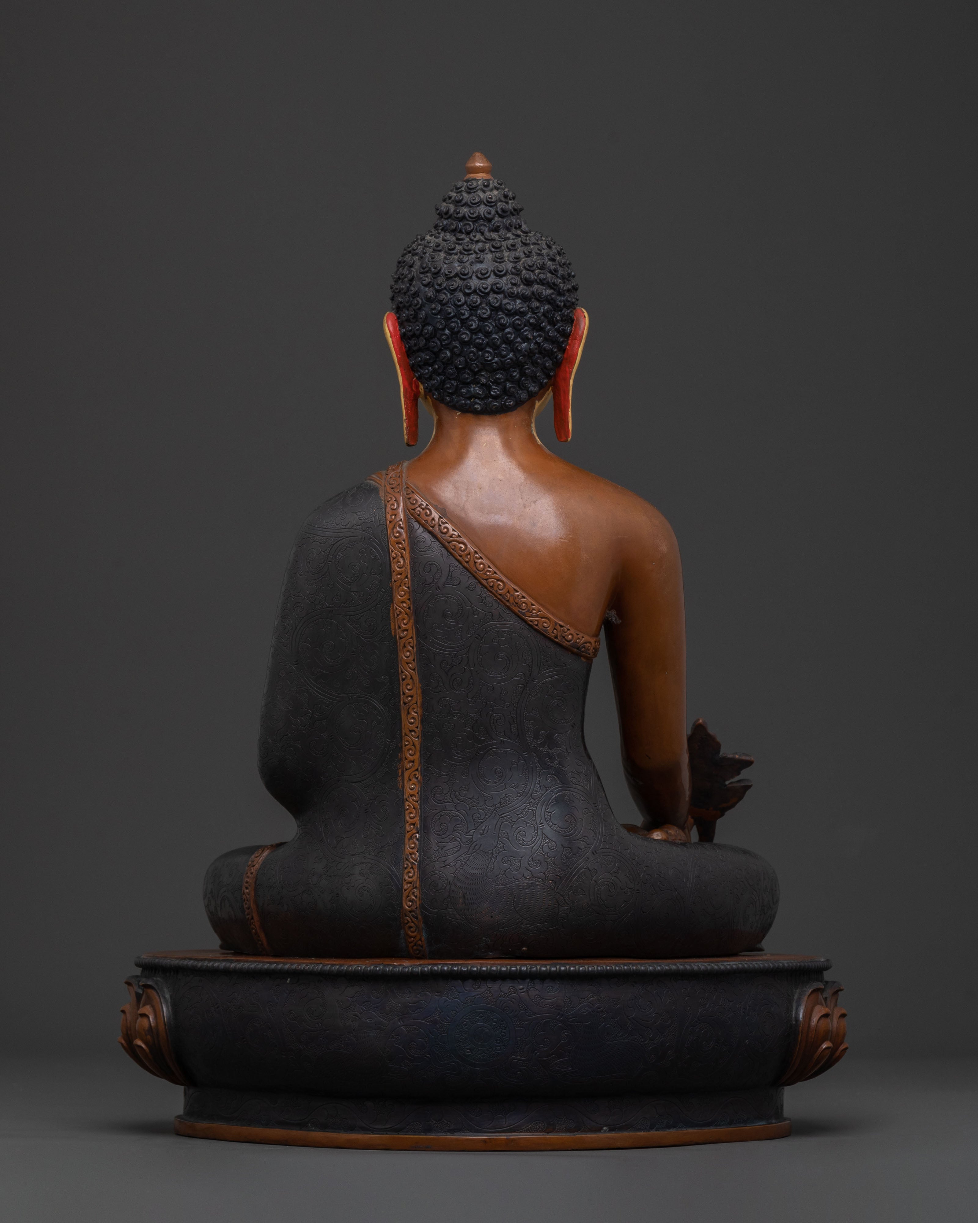 Medicine Buddha Statue | Tibetan Buddhist Healing Figurine